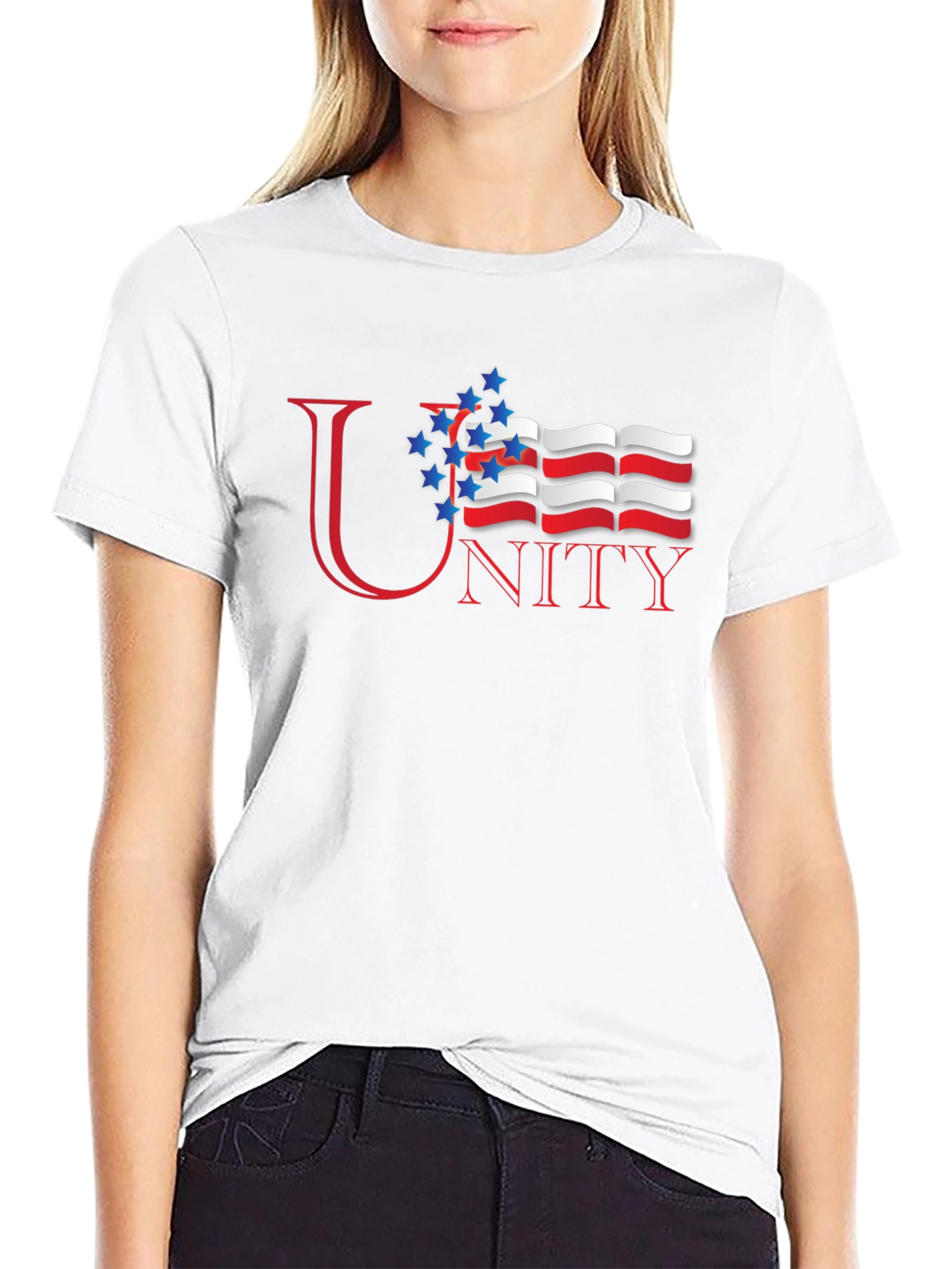 Unity Graphic T-Shirt - Patriotic Style
