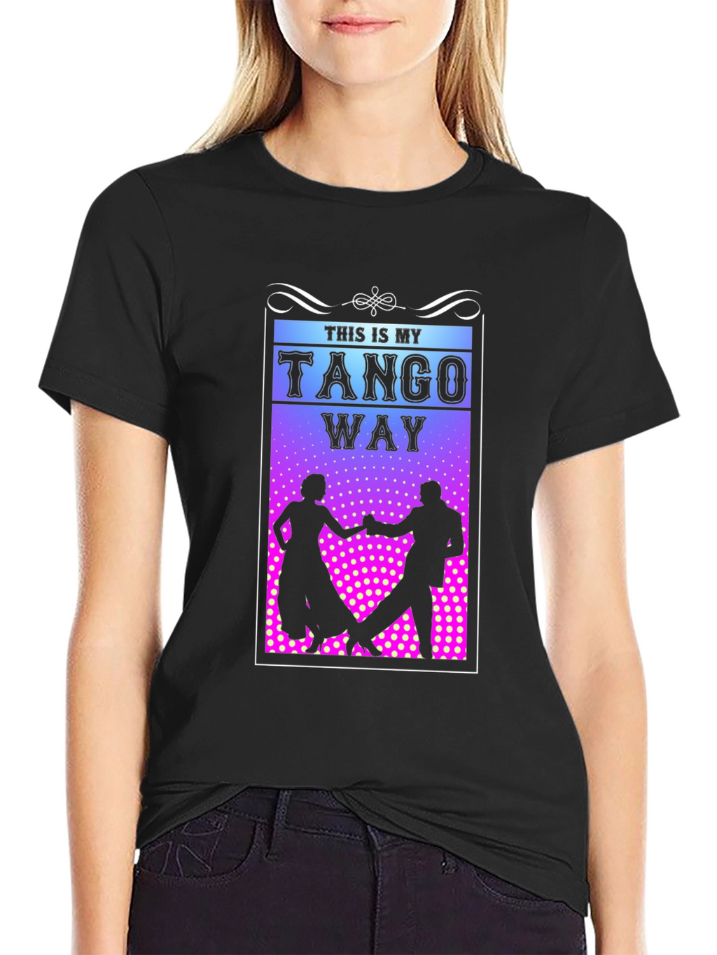 Tango Way Graphic T-Shirt - Dance Style Tee