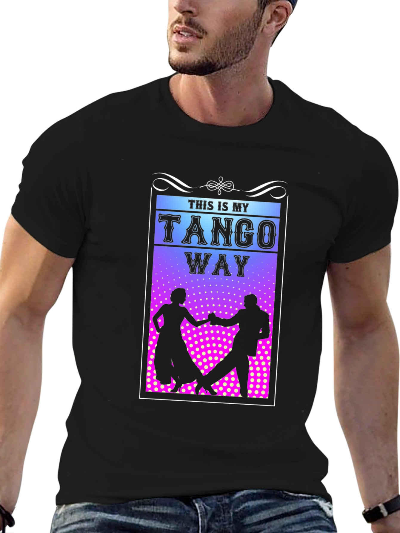 Tango Way Graphic T-Shirt - Dance Style Tee