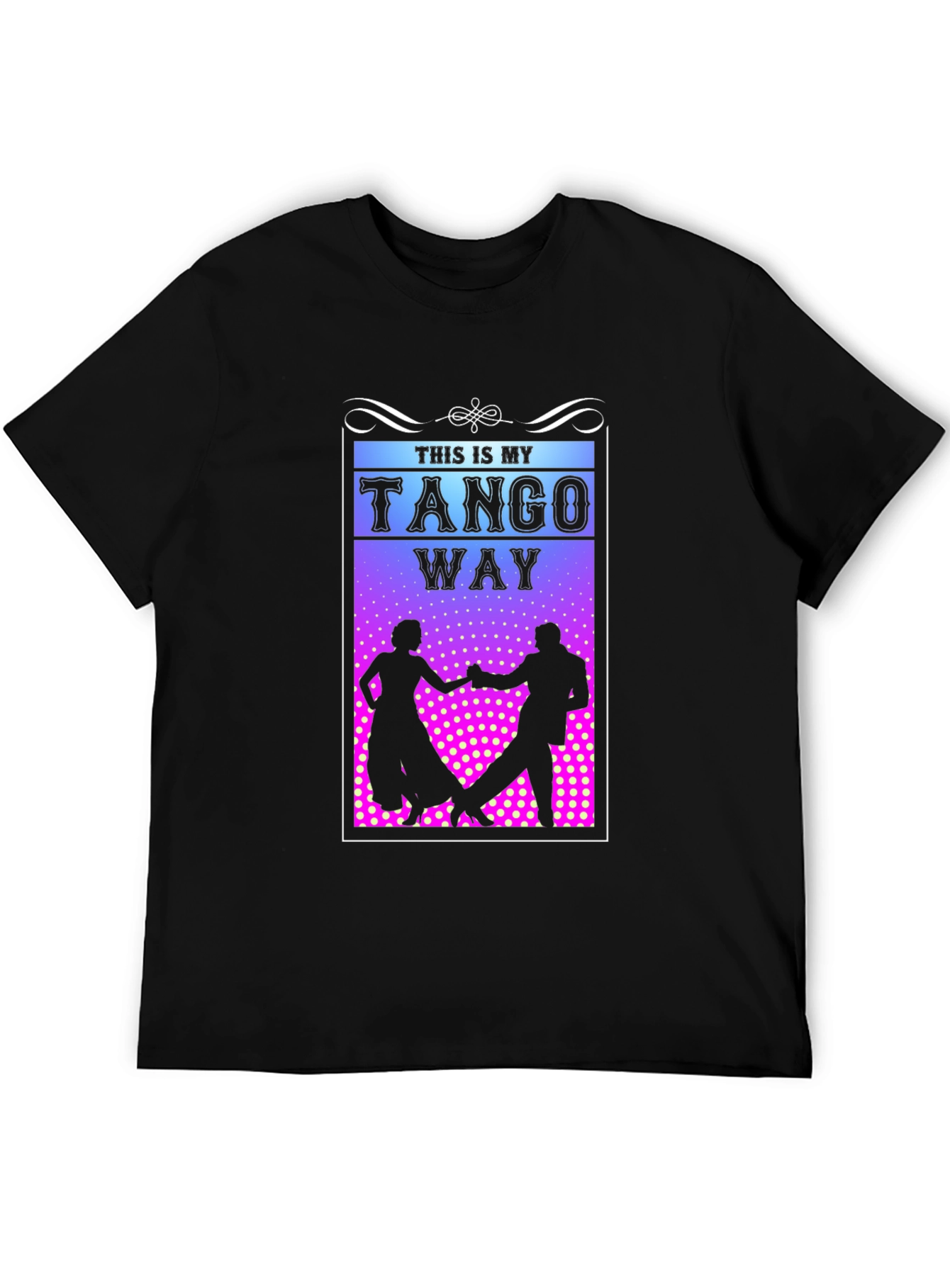 Tango Way Graphic T-Shirt - Dance Style Tee