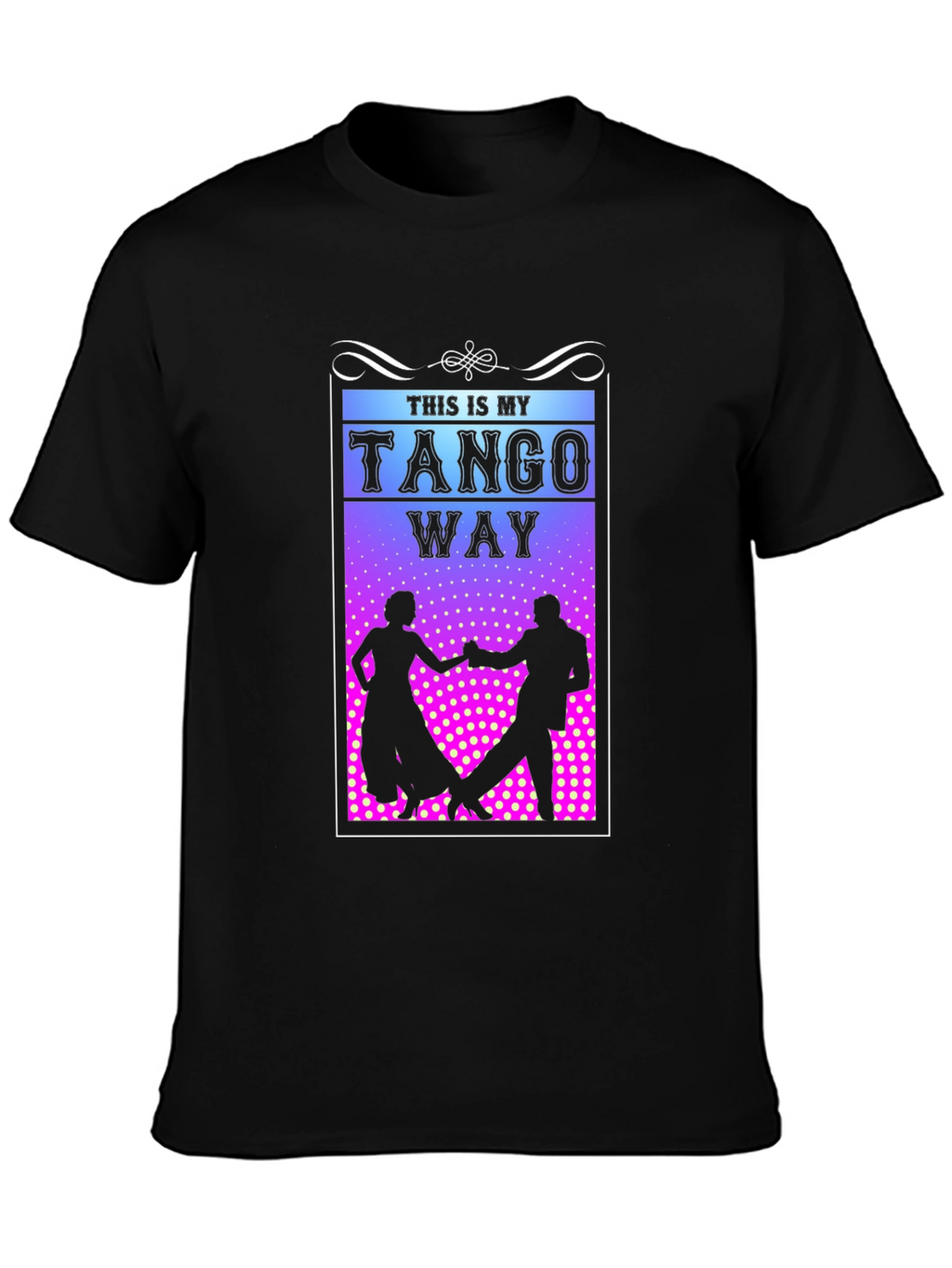 Tango Way Graphic T-Shirt - Dance Style Tee