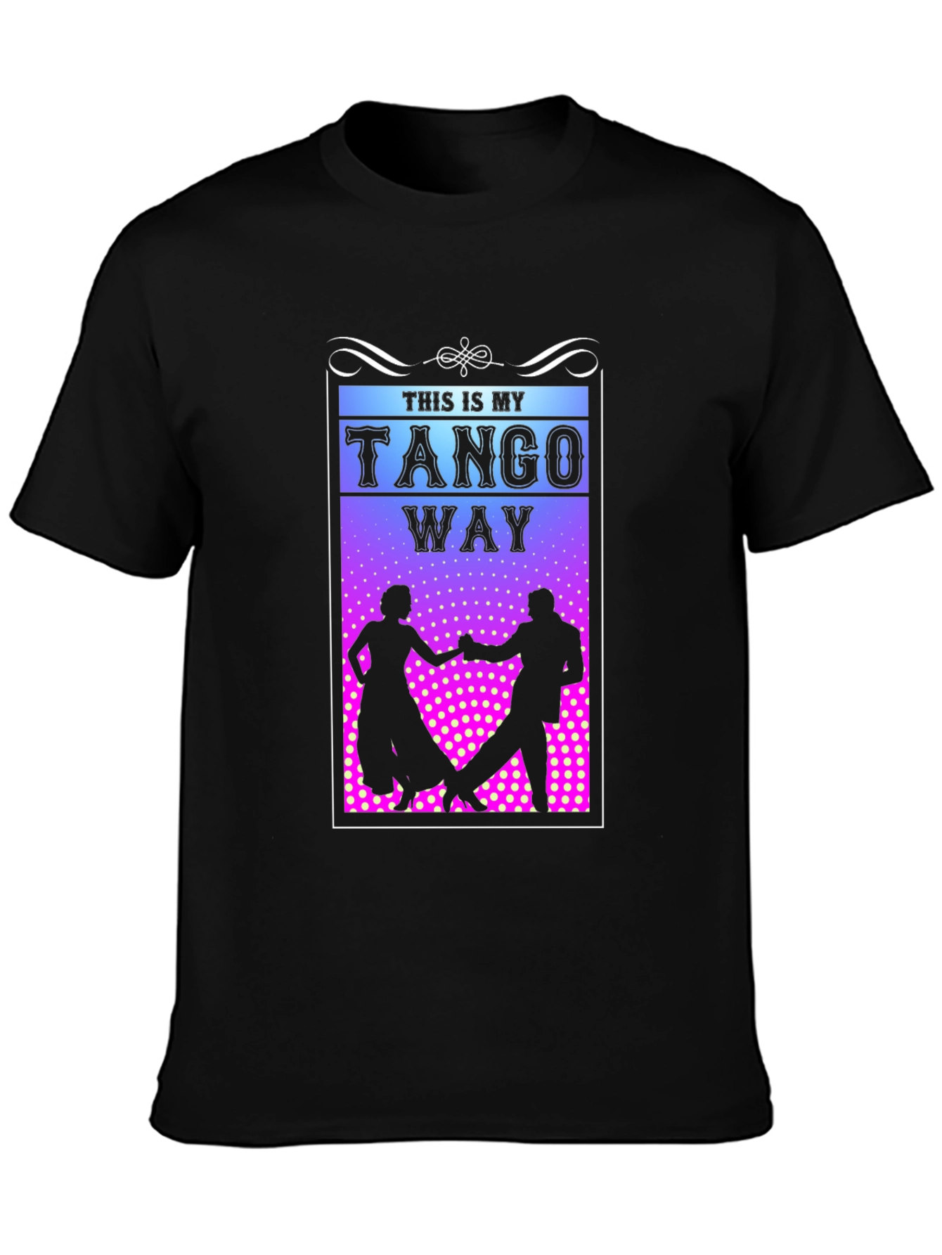 Tango Way Graphic T-Shirt - Dance Style Tee