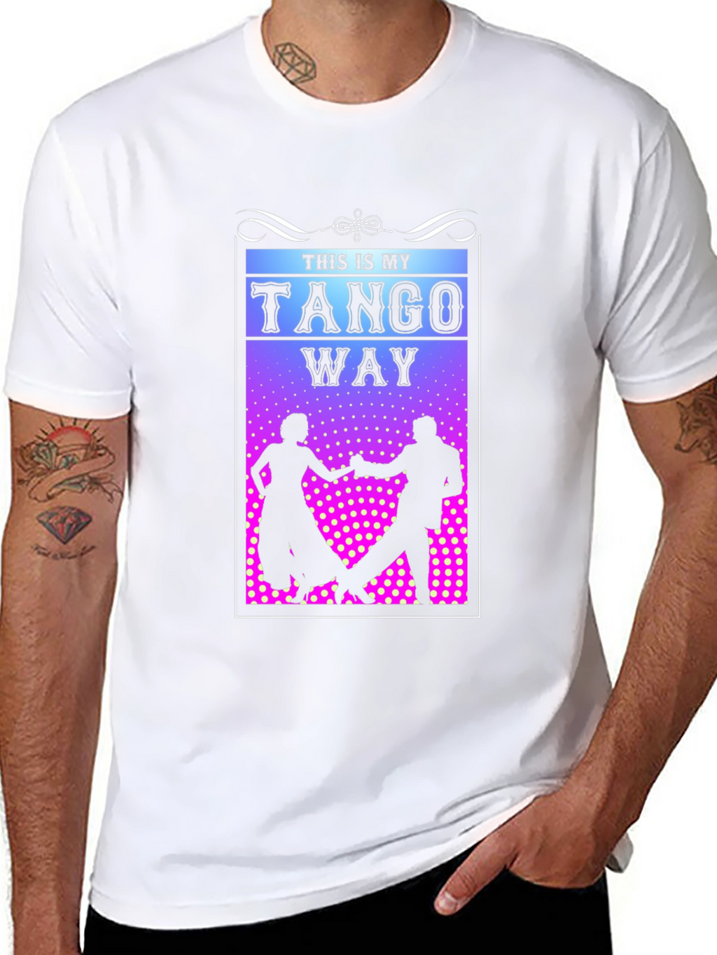 Tango Way Graphic T-Shirt - Dance Style Tee