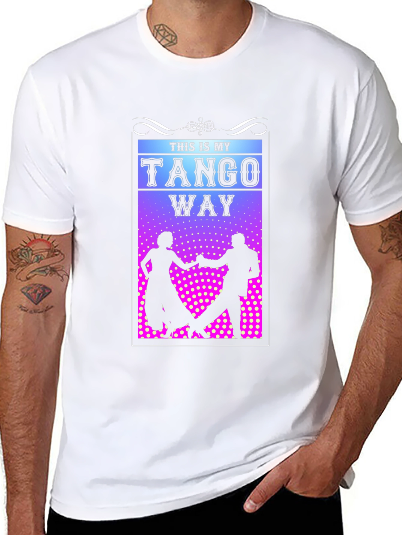 Tango Way Graphic T-Shirt - Dance Style Tee