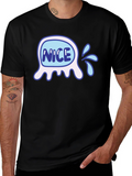 Nice Splash Graphic Tee - Fun Trendy Casual Shirt