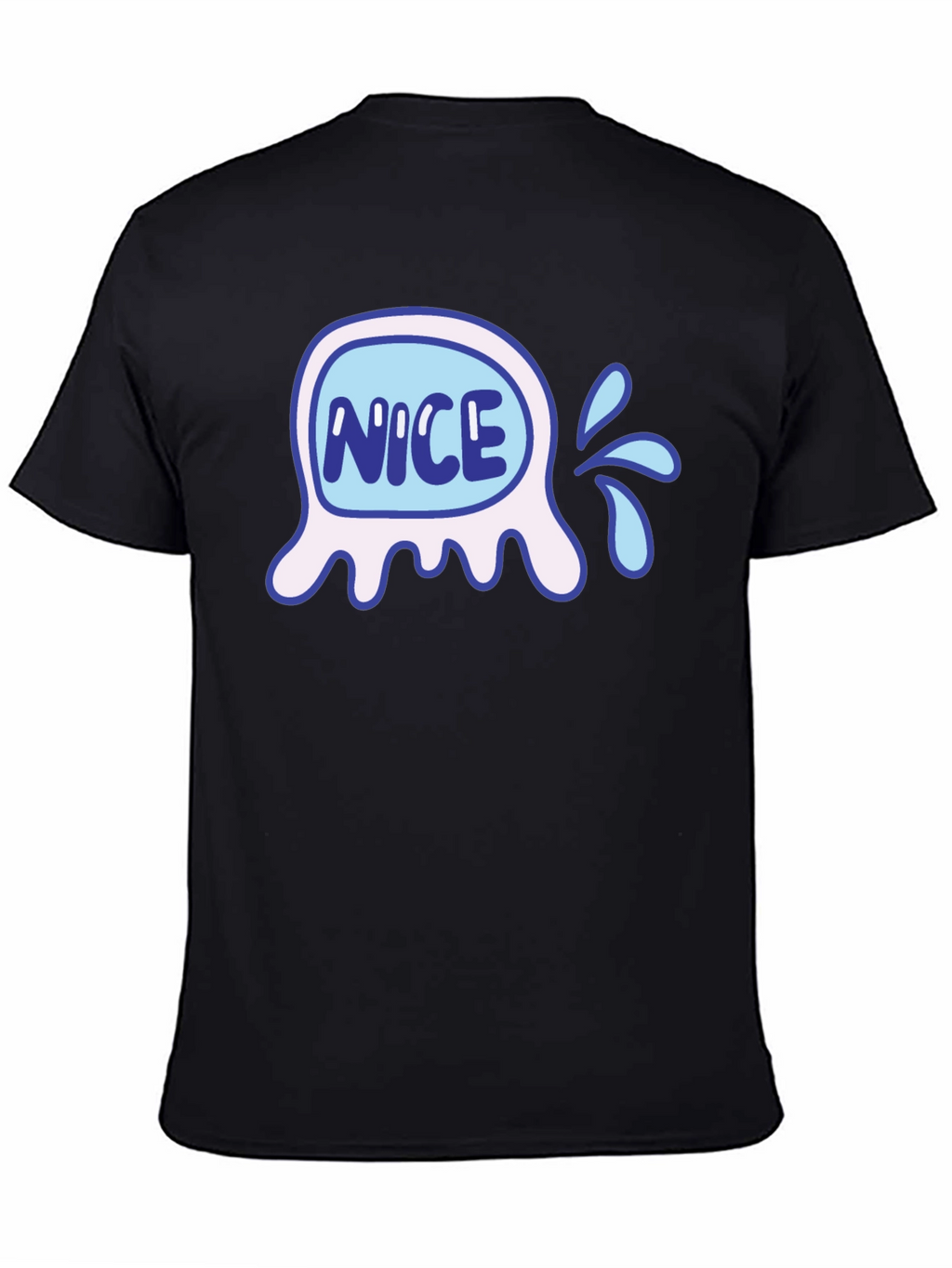 Nice Splash Graphic Tee - Fun Trendy Casual Shirt
