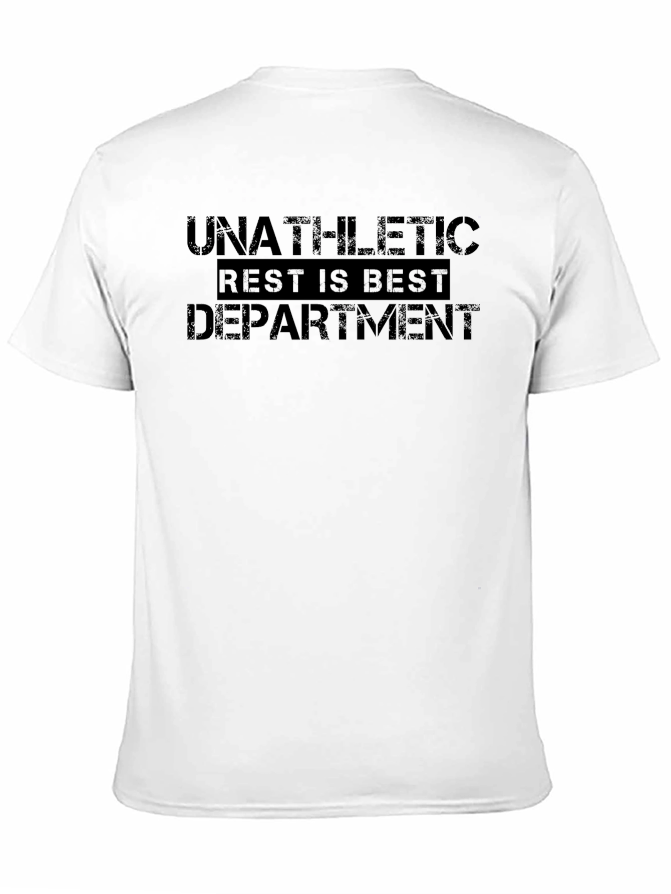 Unathletic Rest is Best Department T-Shirt