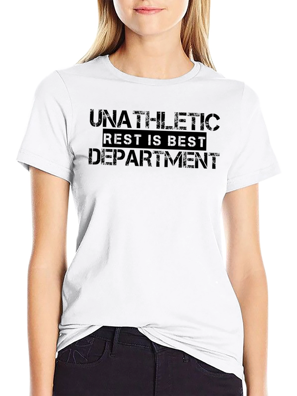 Unathletic Rest is Best Department T-Shirt