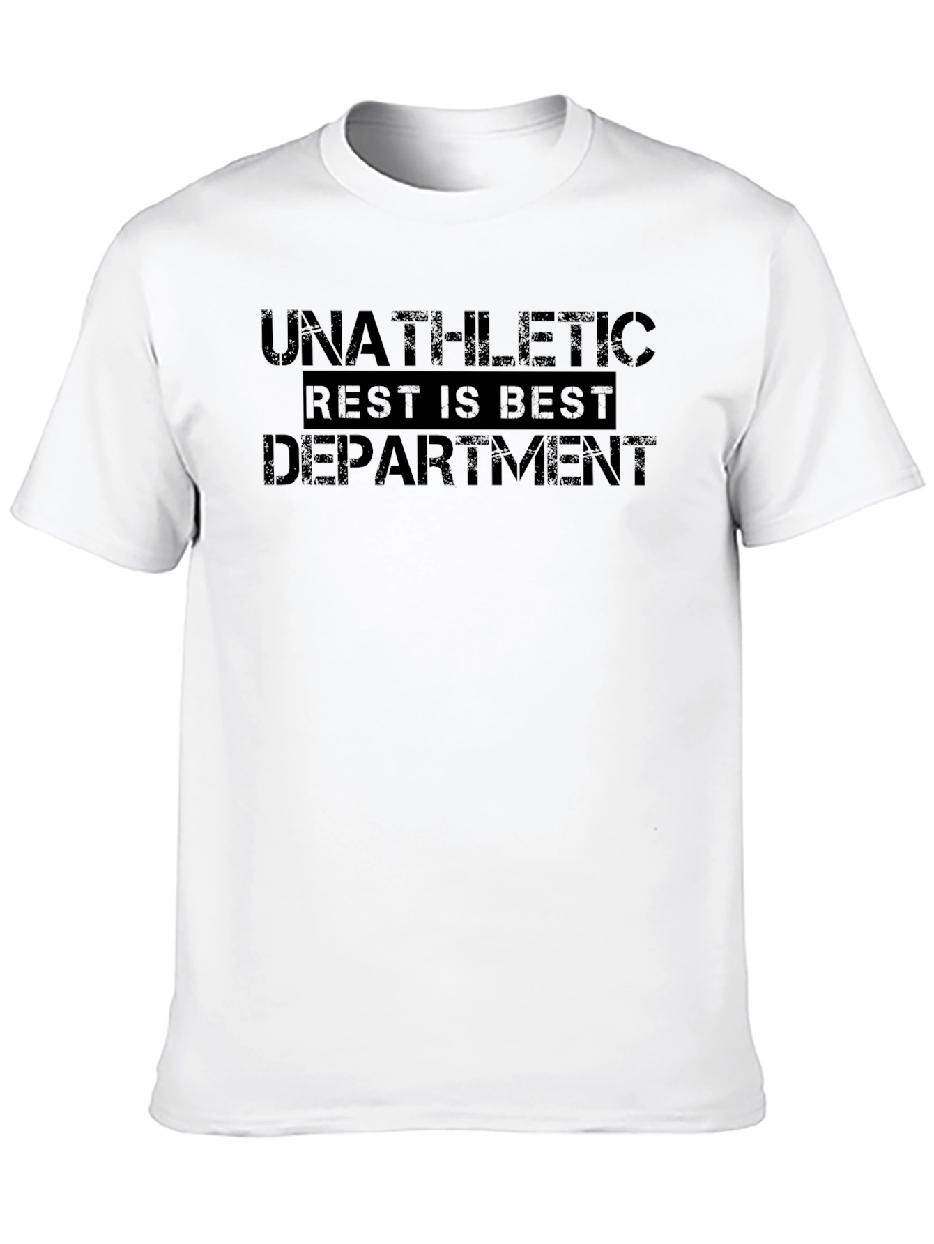 Unathletic Rest is Best Department T-Shirt