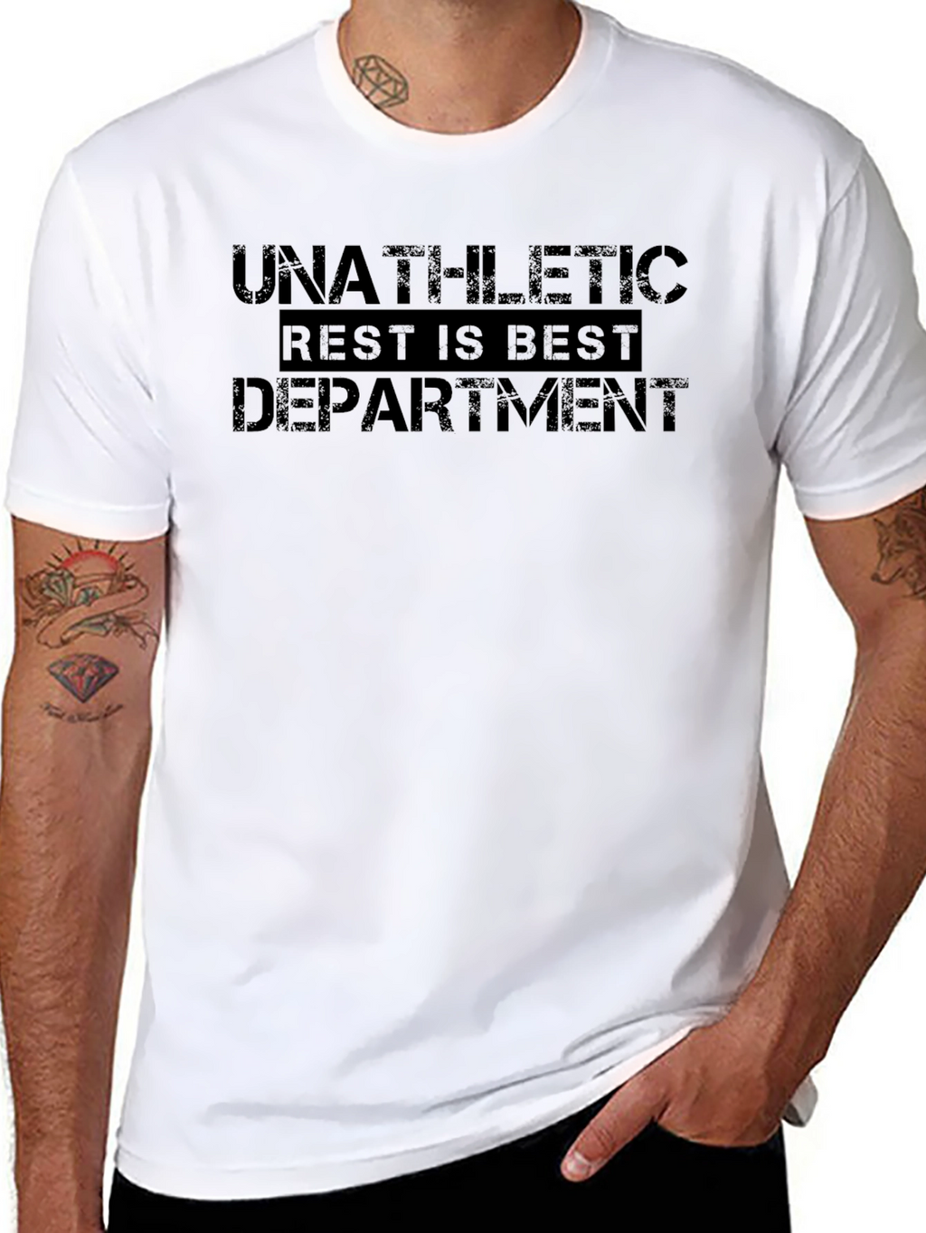 Unathletic Rest is Best Department T-Shirt