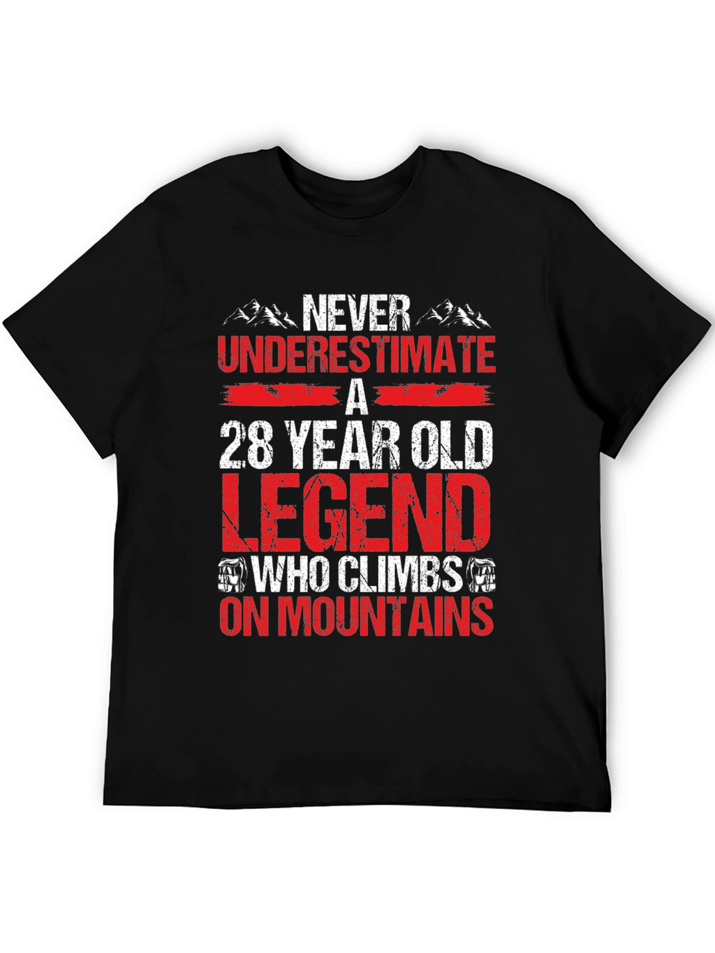 28 Year Old Legend Climber Graphic Tee