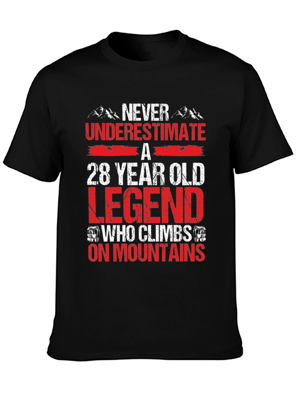 28 Year Old Legend Climber Graphic Tee