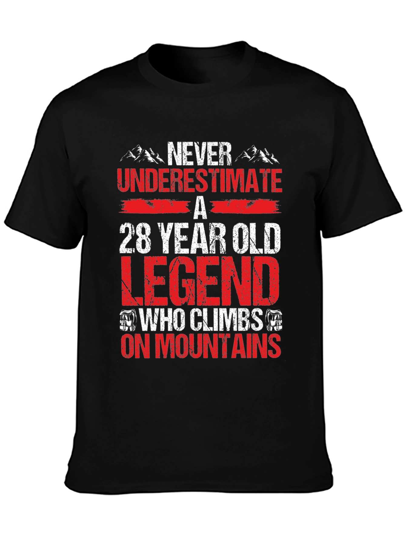 28 Year Old Legend Climber Graphic Tee