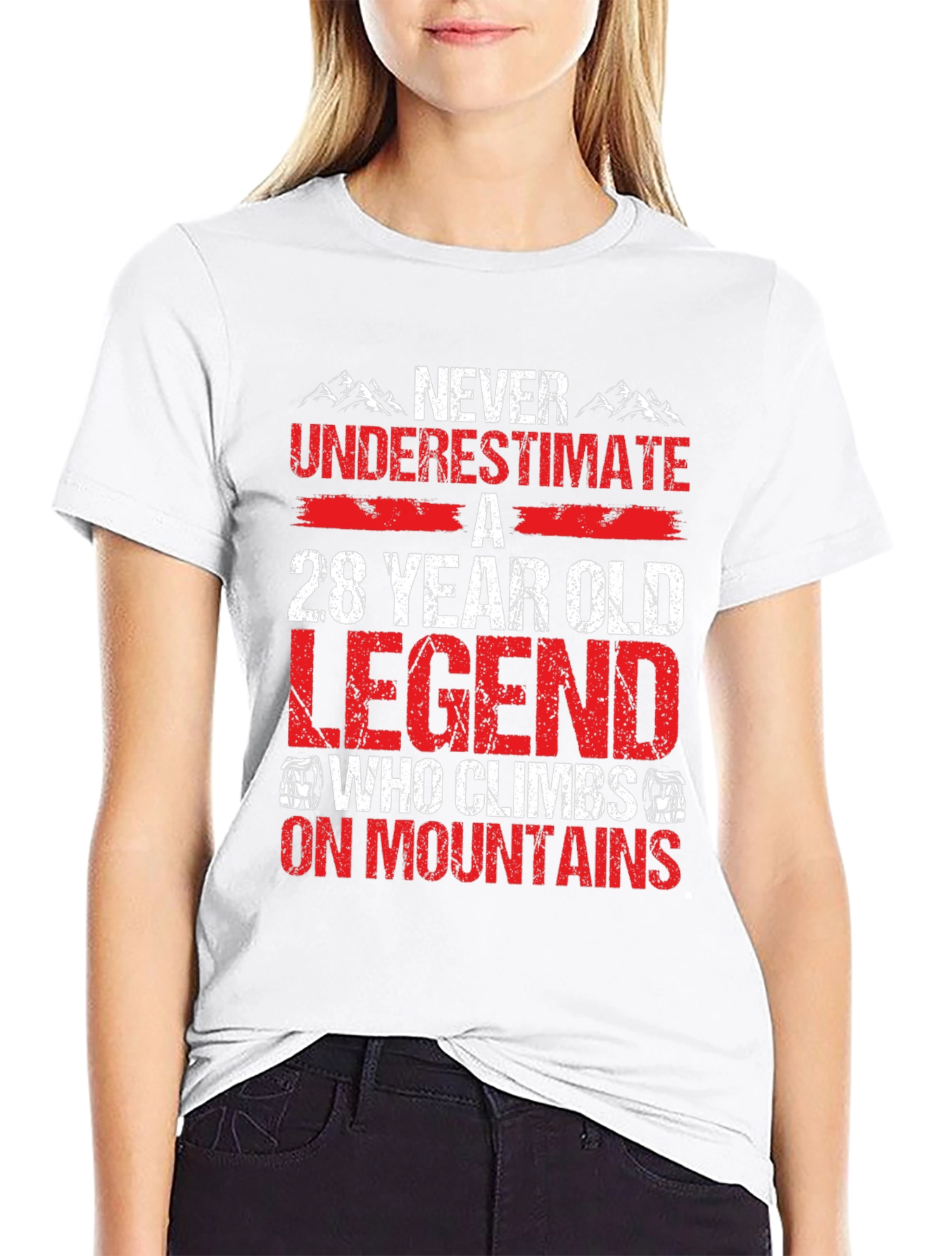 28 Year Old Legend Climber Graphic Tee