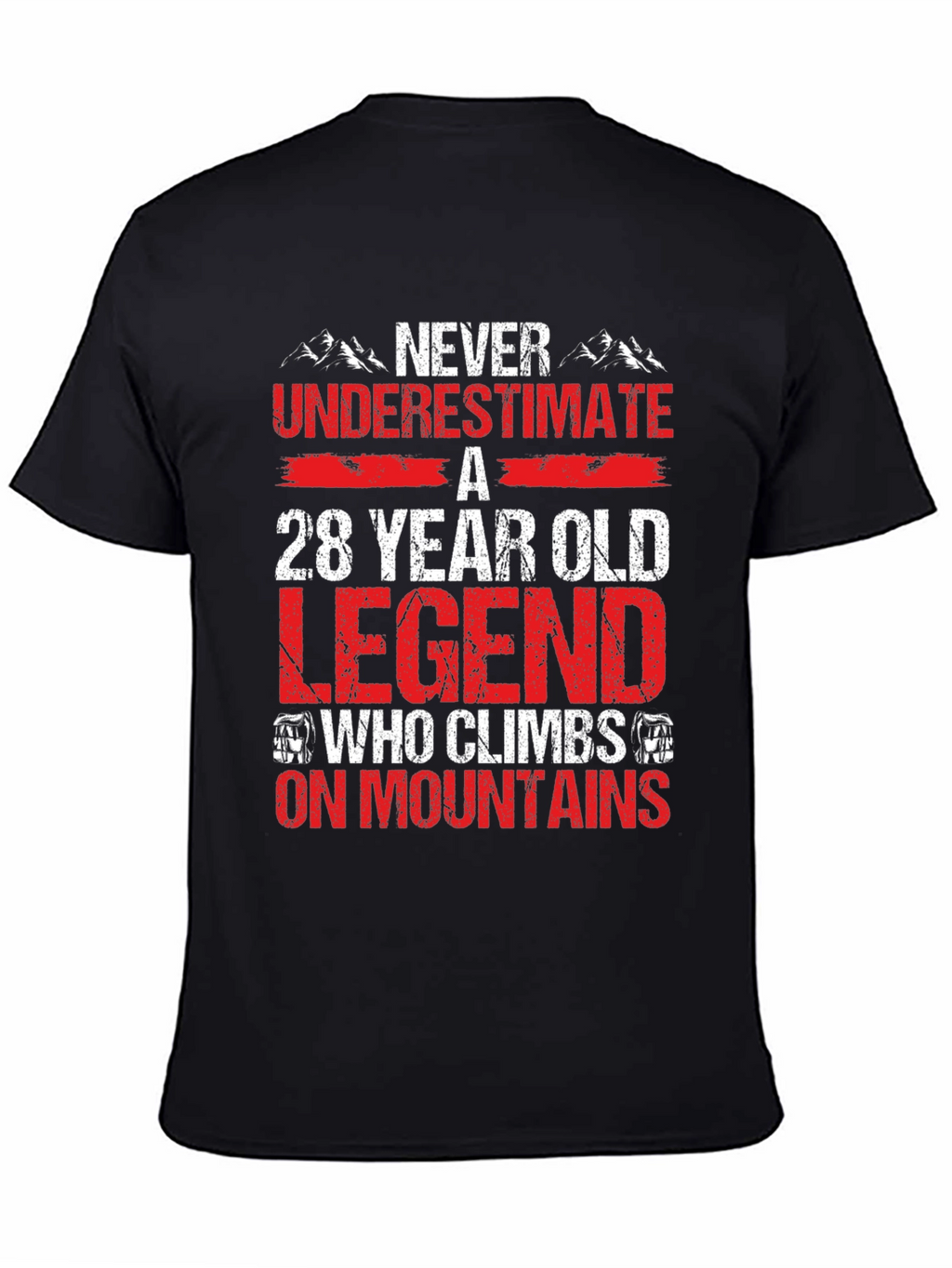 28 Year Old Legend Climber Graphic Tee