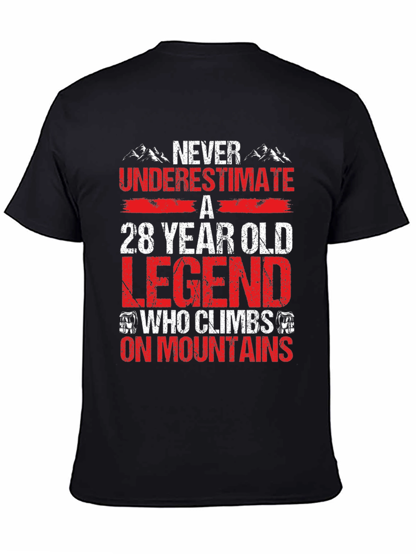 28 Year Old Legend Climber Graphic Tee