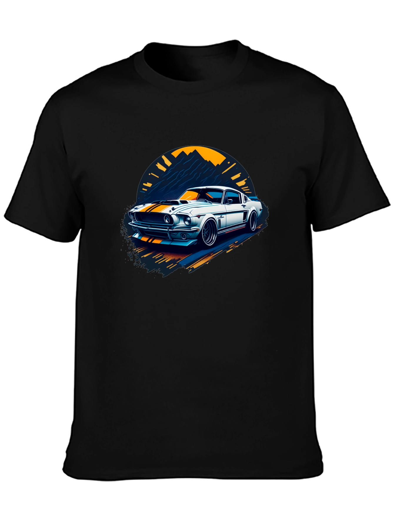 Retro Car Graphic Tee - Cool Classic Car Shirt