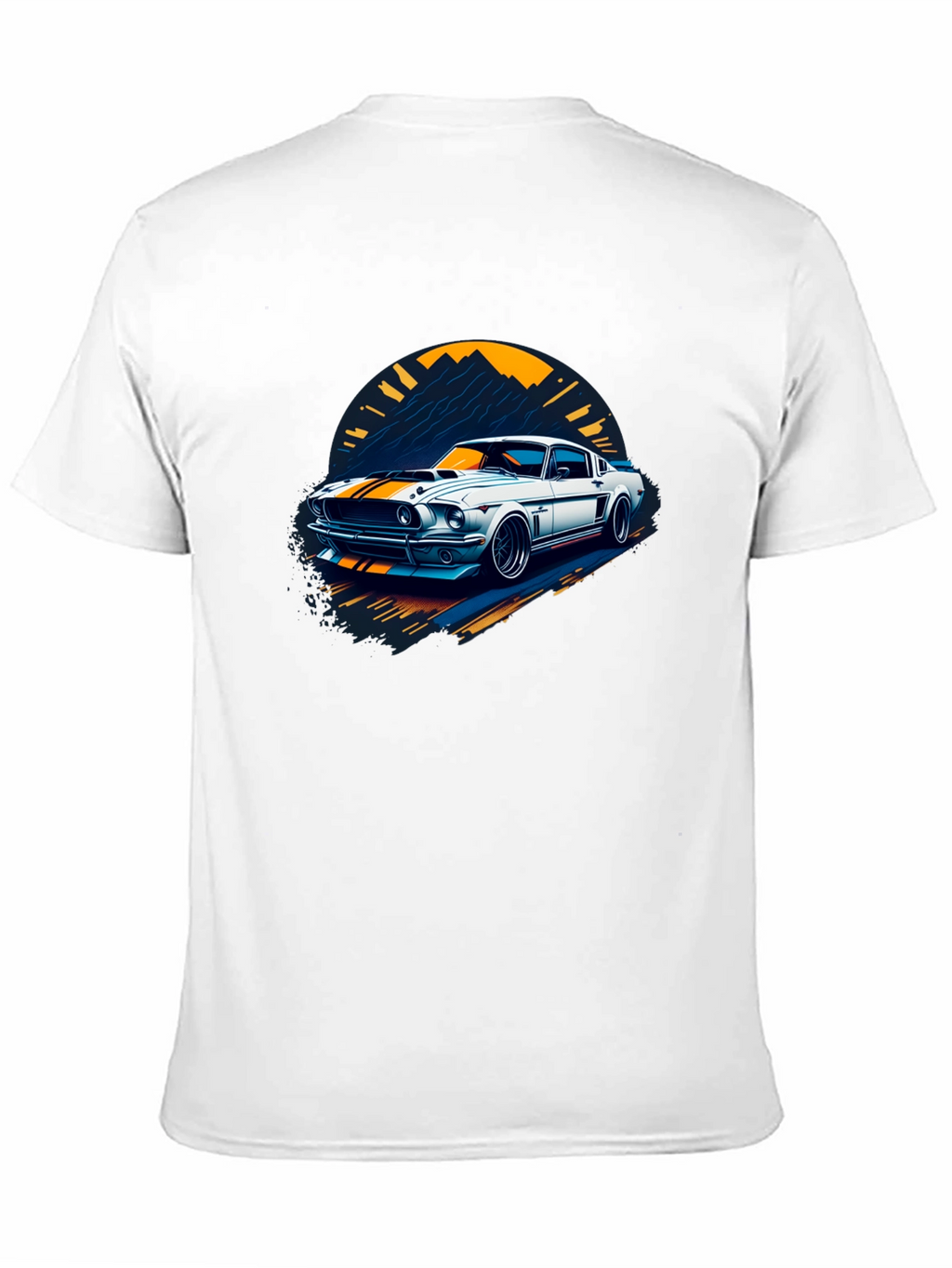 Retro Car Graphic Tee - Cool Classic Car Shirt