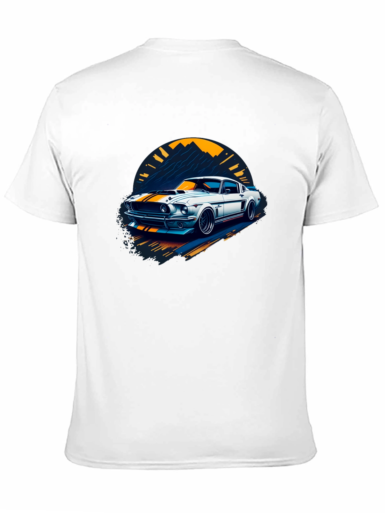 Retro Car Graphic Tee - Cool Classic Car Shirt