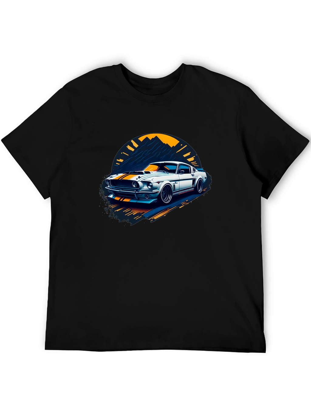 Retro Car Graphic Tee - Cool Classic Car Shirt