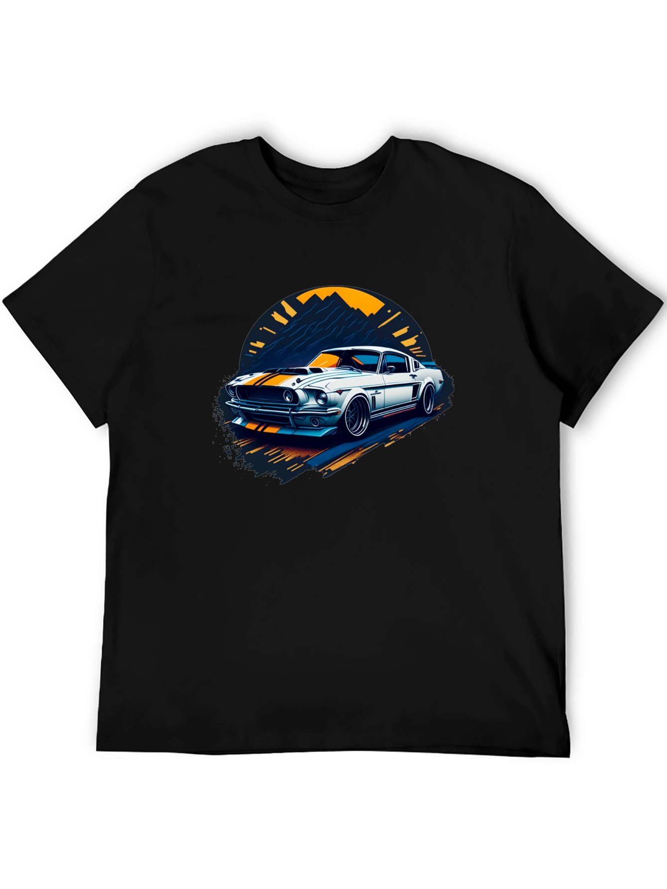 Retro Car Graphic Tee - Cool Classic Car Shirt