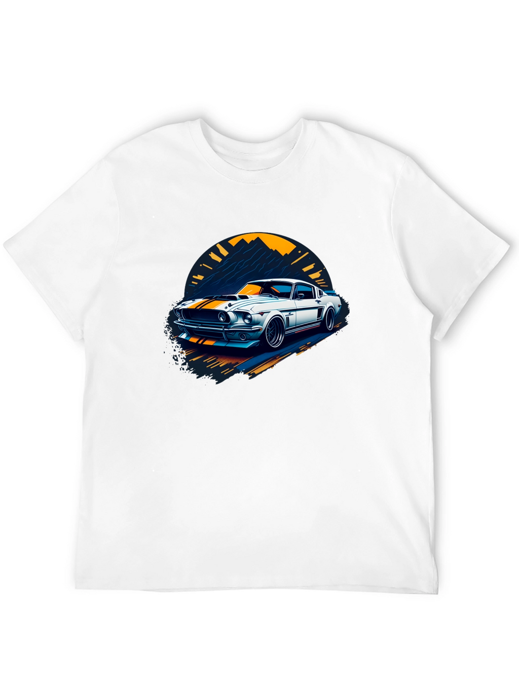 Retro Car Graphic Tee - Cool Classic Car Shirt