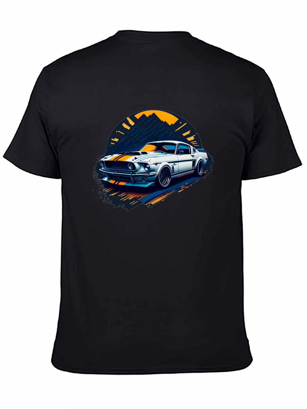 Retro Car Graphic Tee - Cool Classic Car Shirt