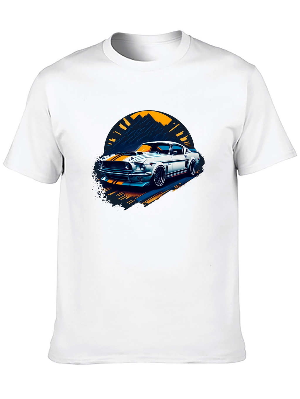 Retro Car Graphic Tee - Cool Classic Car Shirt