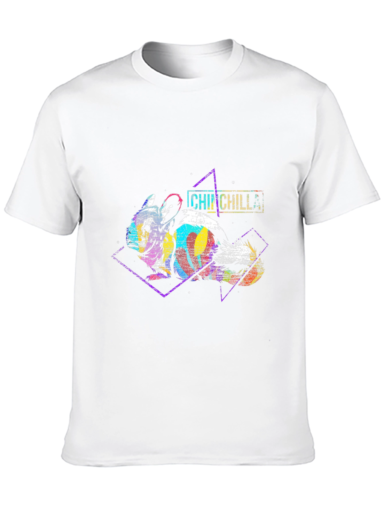 Retro Chinchilla Graphic Tee - Unique Design!