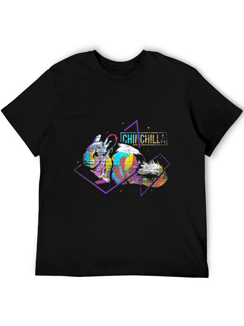 Retro Chinchilla Graphic Tee - Unique Design!