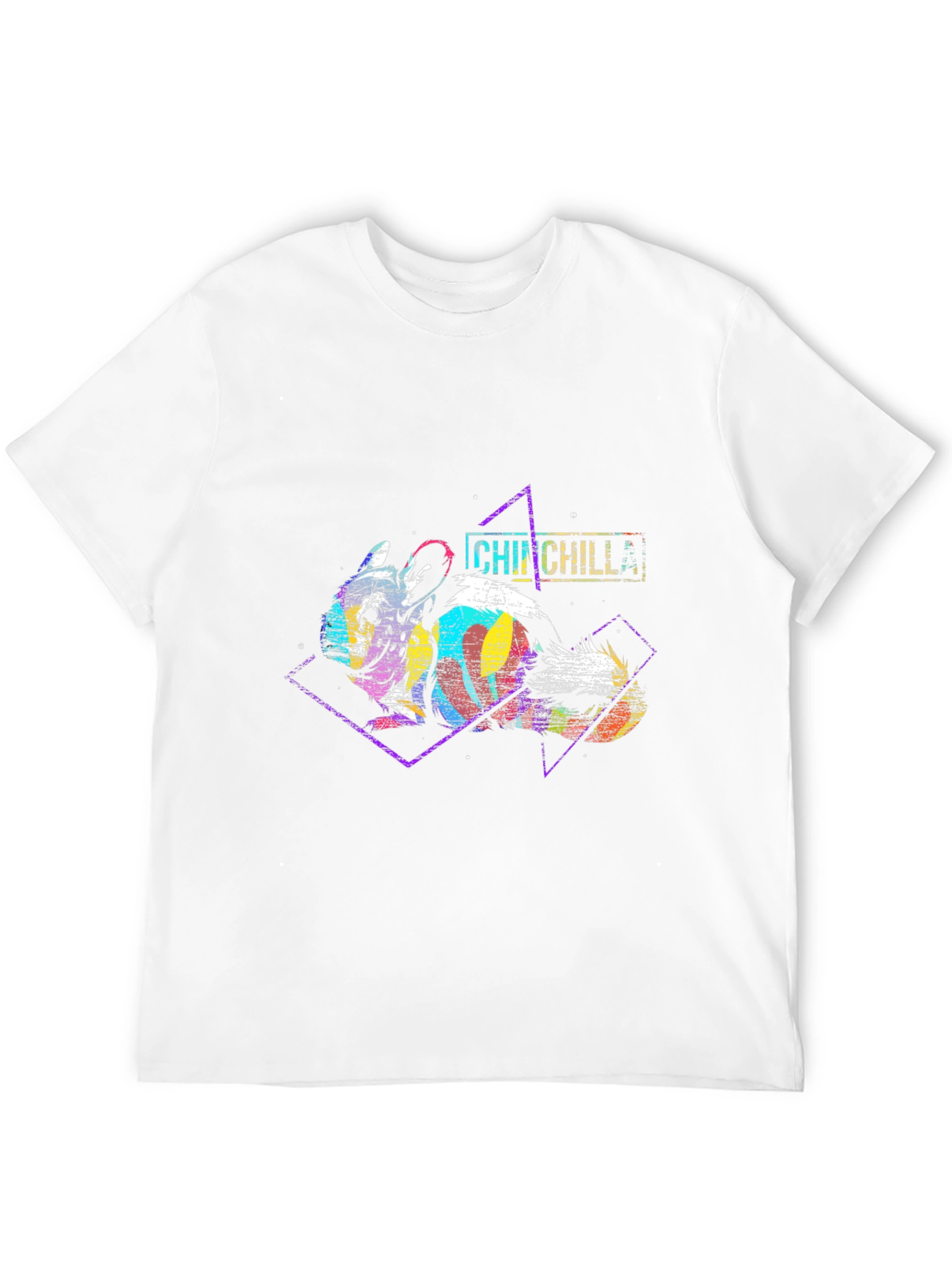 Retro Chinchilla Graphic Tee - Unique Design!