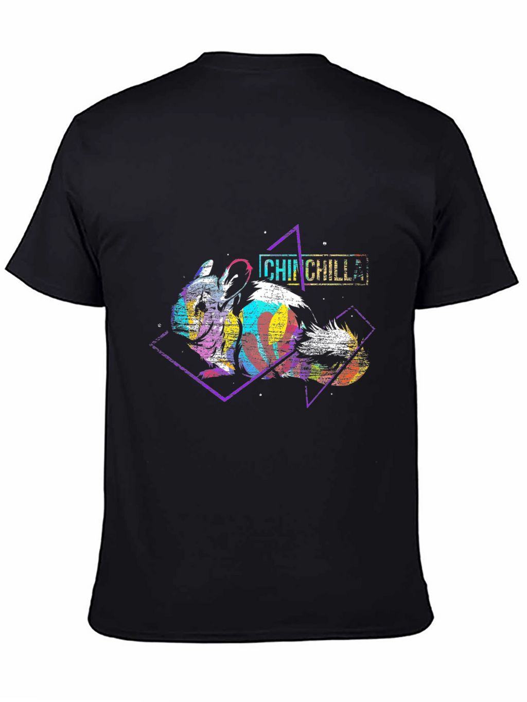 Retro Chinchilla Graphic Tee - Unique Design!