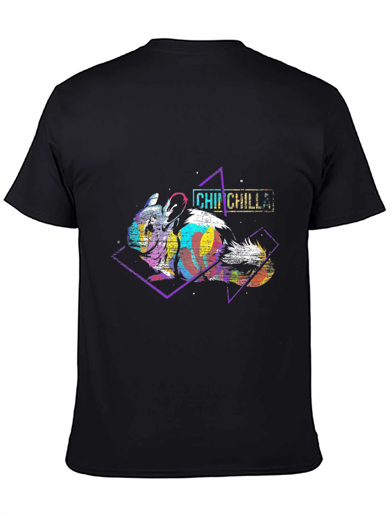 Retro Chinchilla Graphic Tee - Unique Design!
