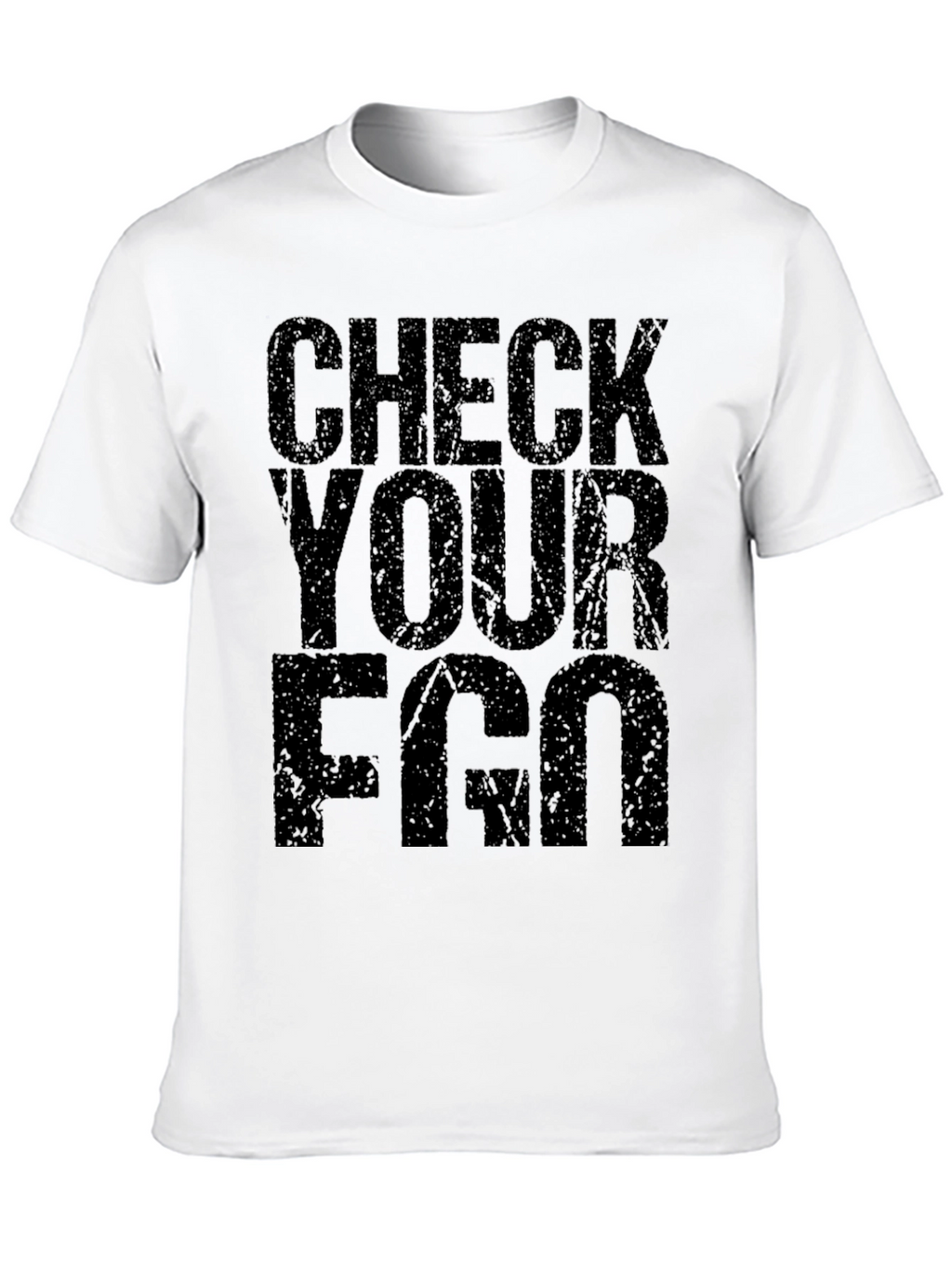Check Your FGO T-Shirt - Black Graphic Tee