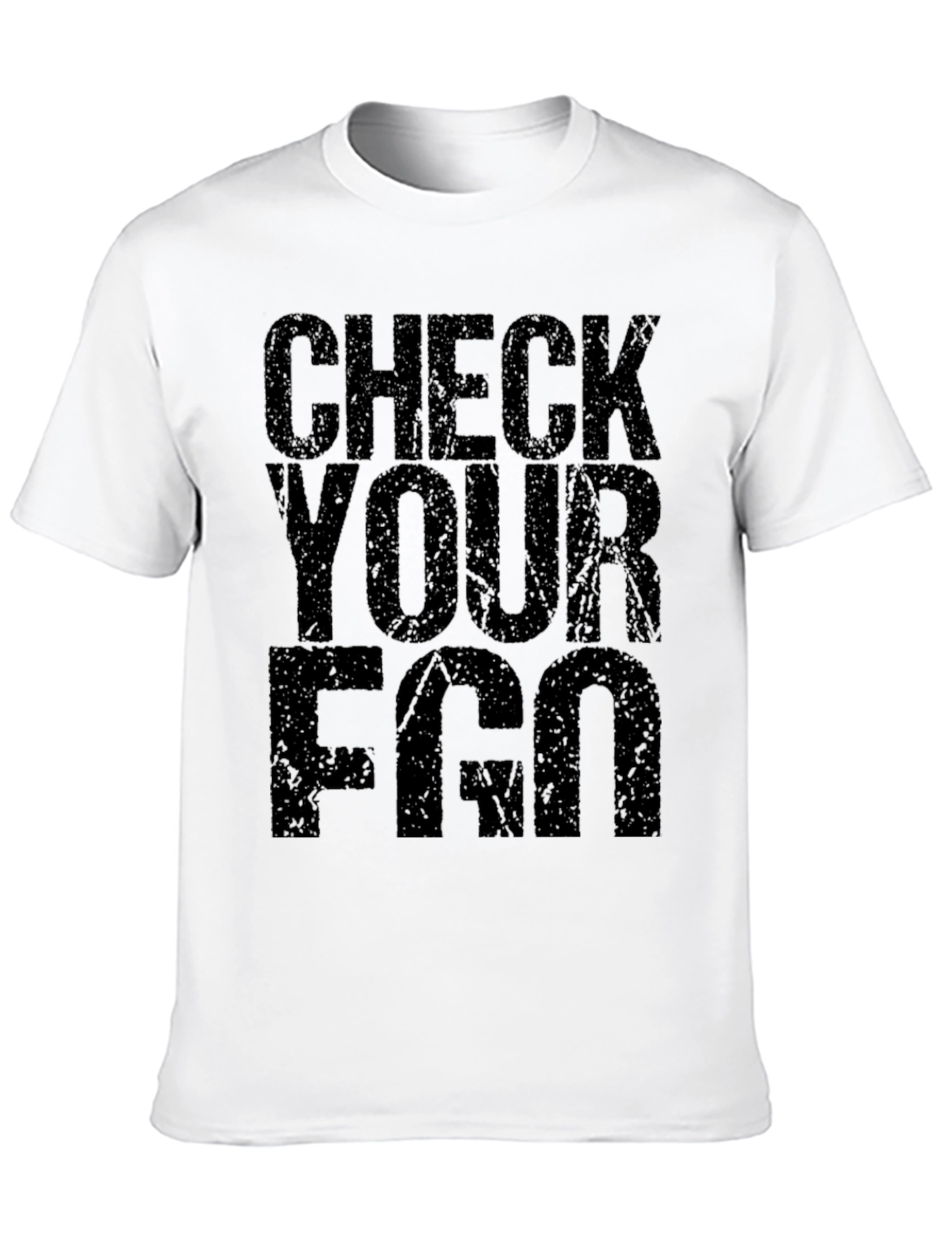 Check Your FGO T-Shirt - Black Graphic Tee