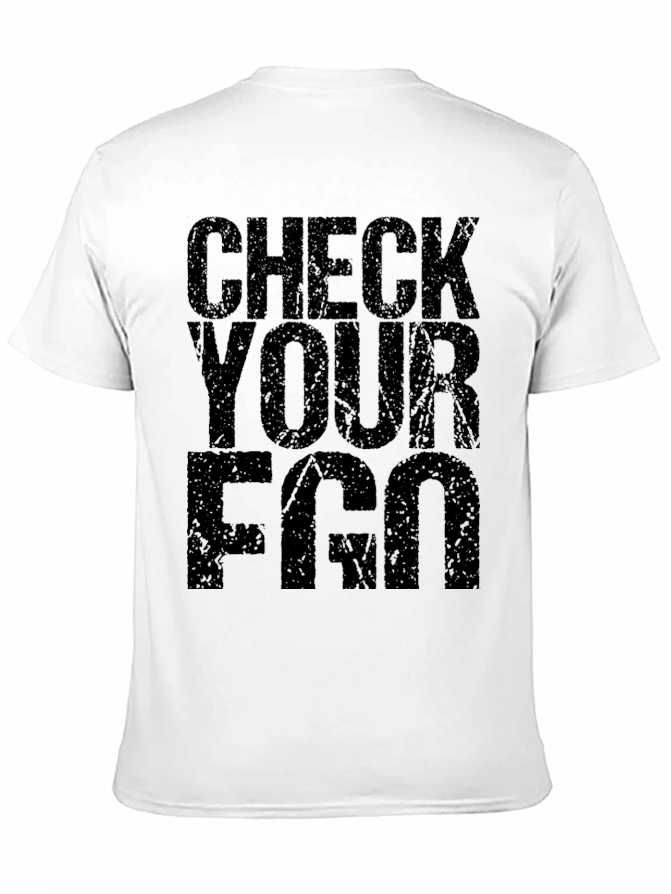 Check Your FGO T-Shirt - Black Graphic Tee