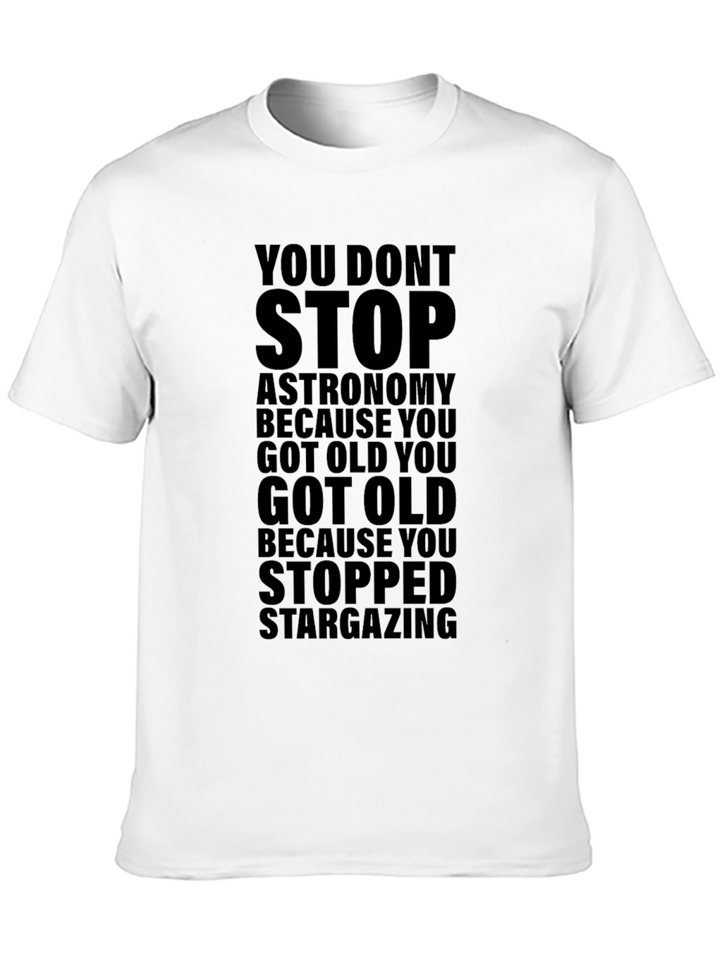 Astronomy Stargazing Graphic T-Shirt