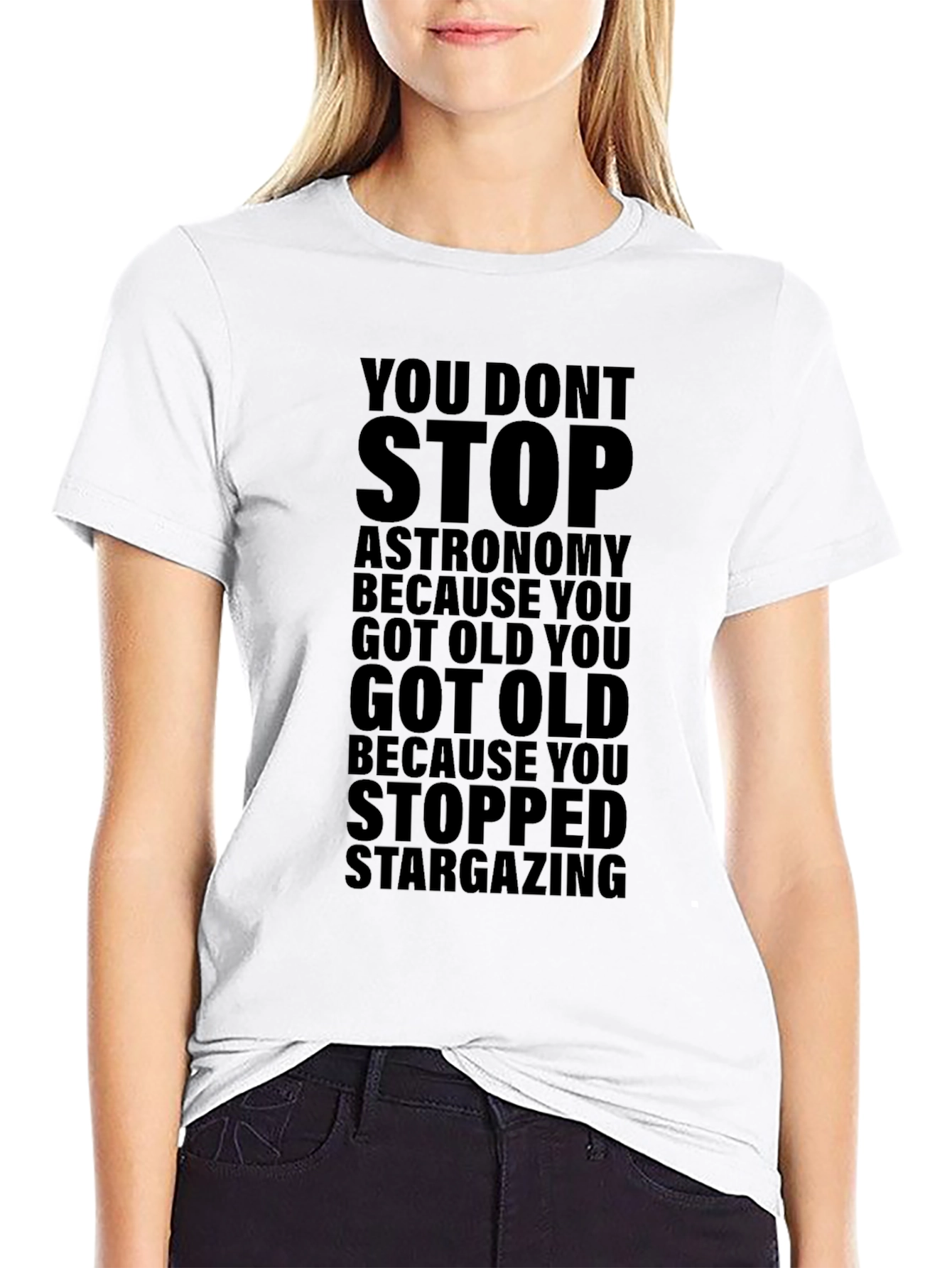 Astronomy Stargazing Graphic T-Shirt