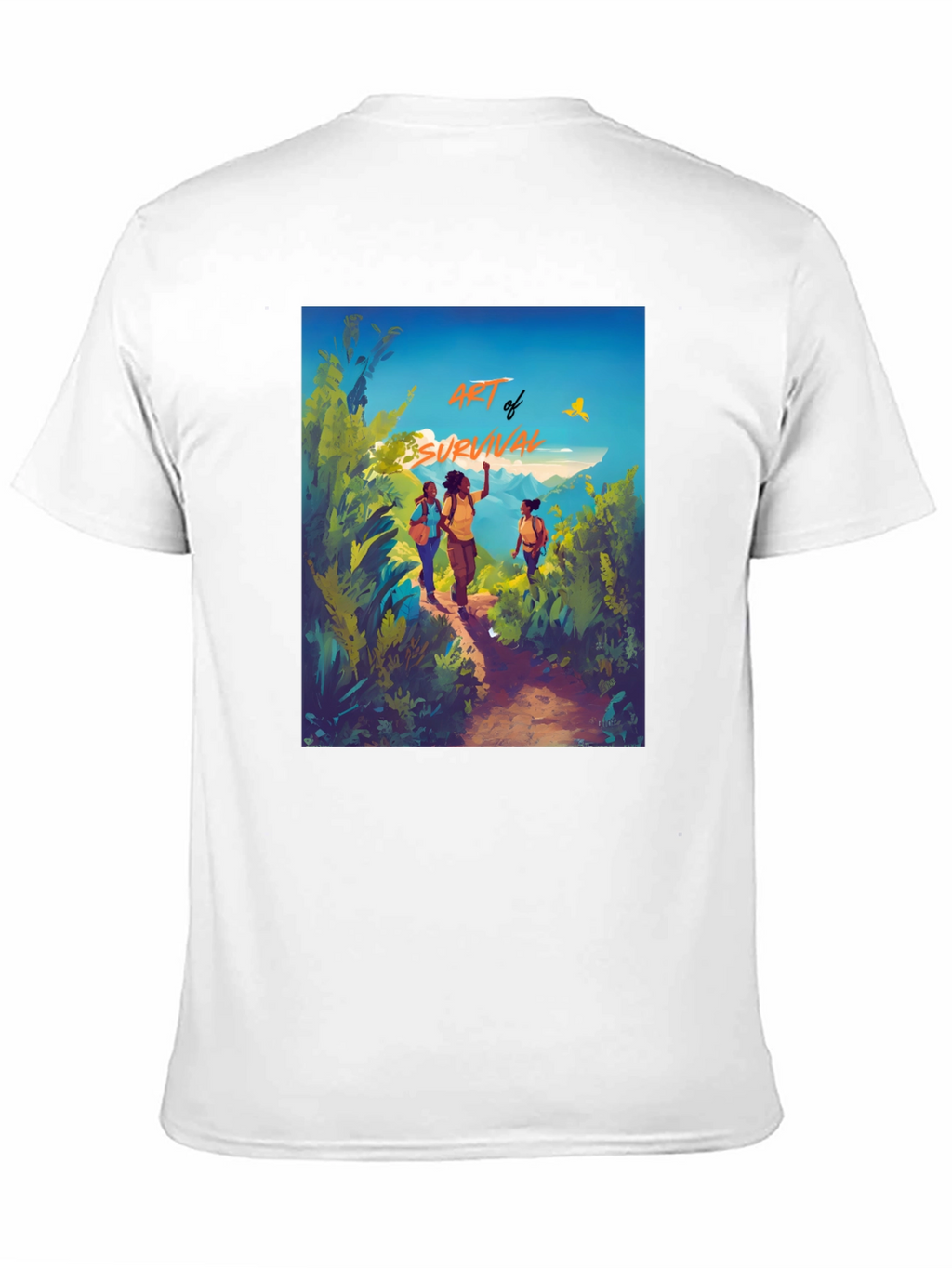 Art of Survival Black Graphic Tee