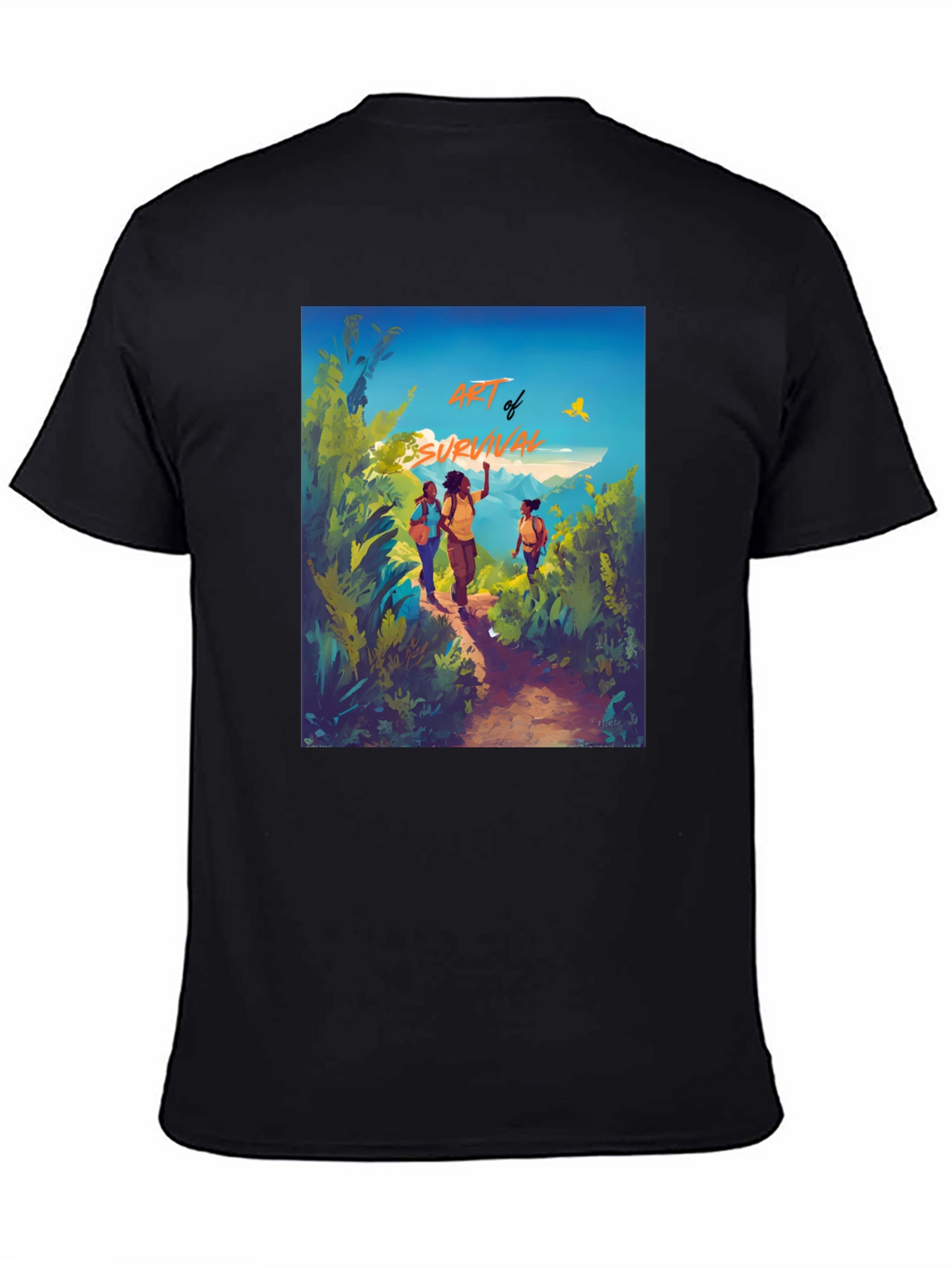 Art of Survival Black Graphic Tee