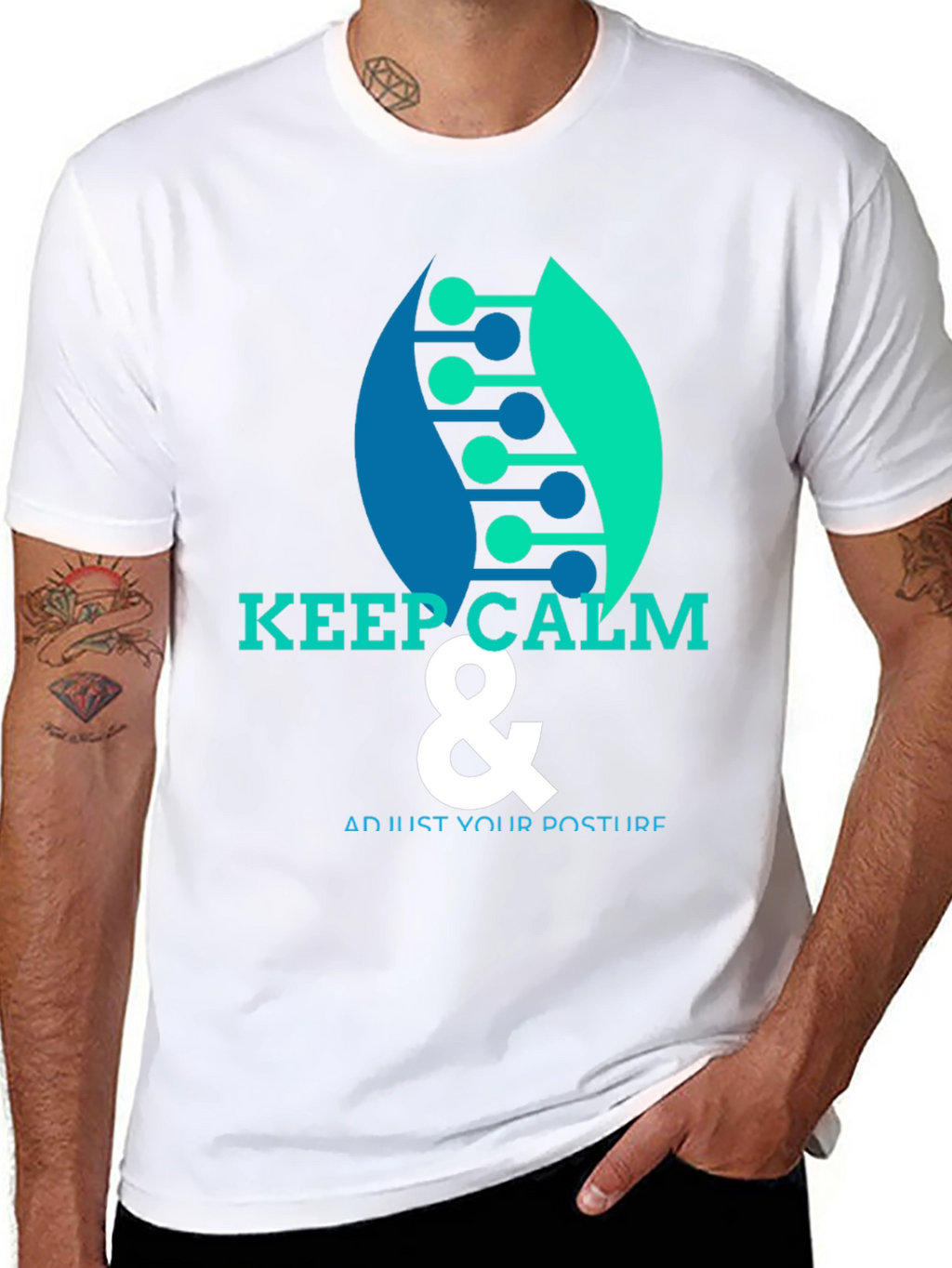 Keep Calm & Adjust Your Posture T-Shirt