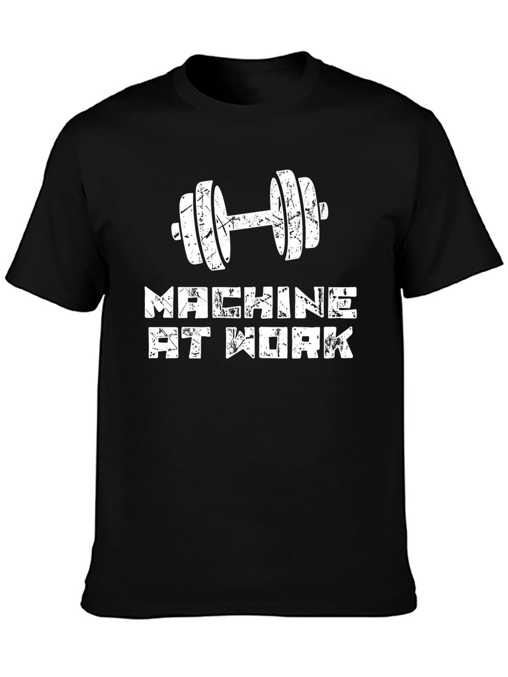 Machine at Work Graphic T-Shirt