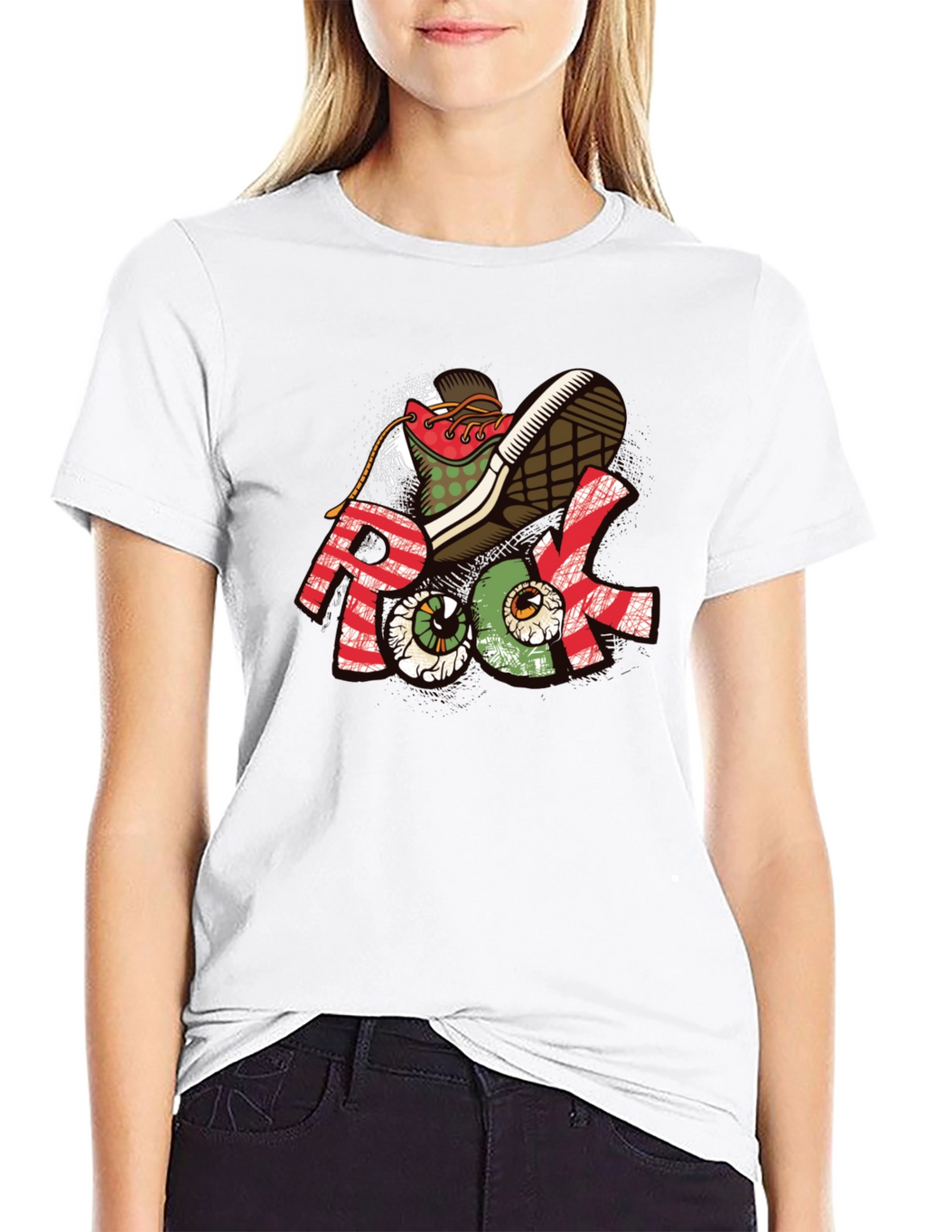 Rock Shoe Graphic T-Shirt