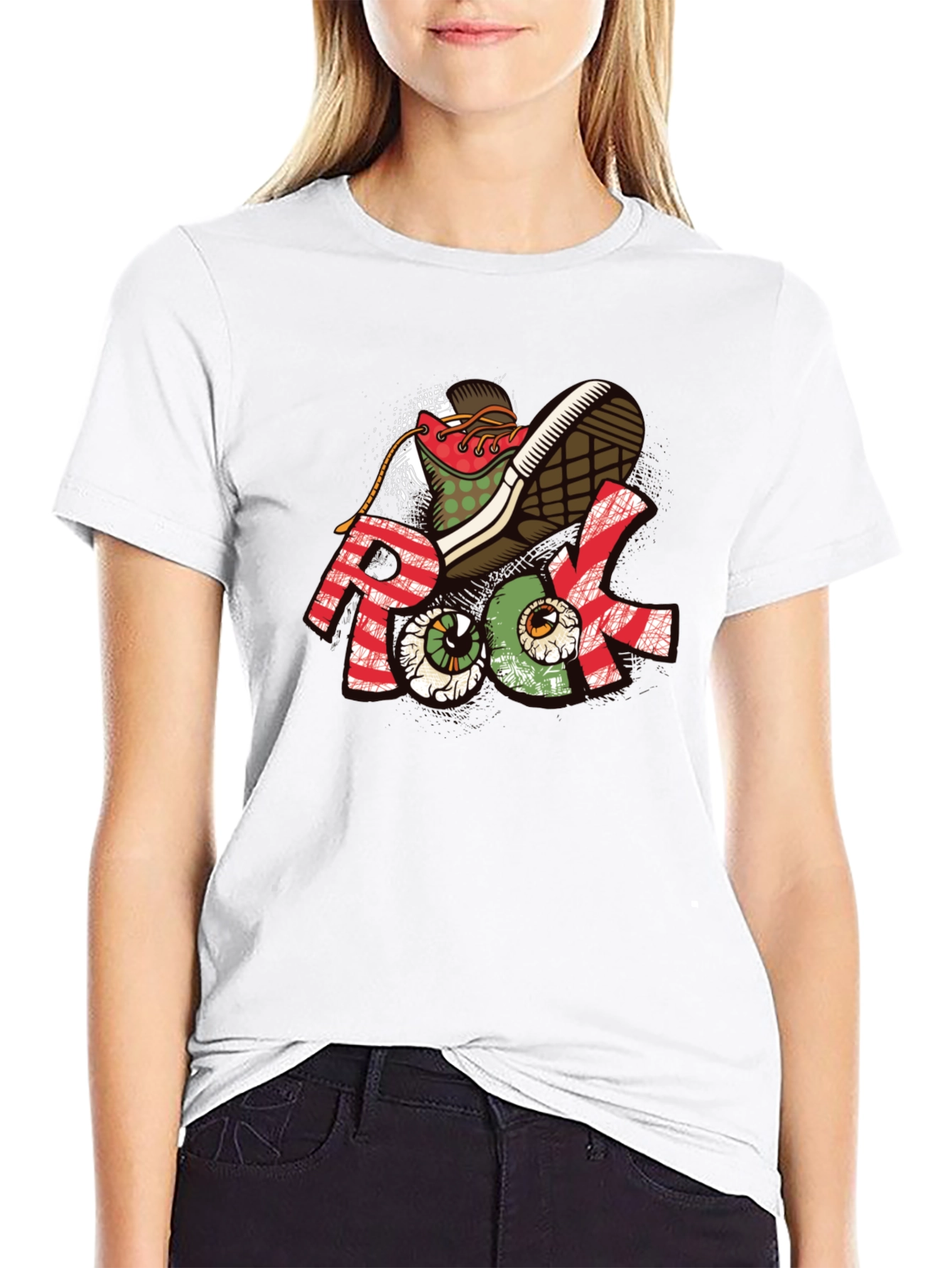 Rock Shoe Graphic T-Shirt
