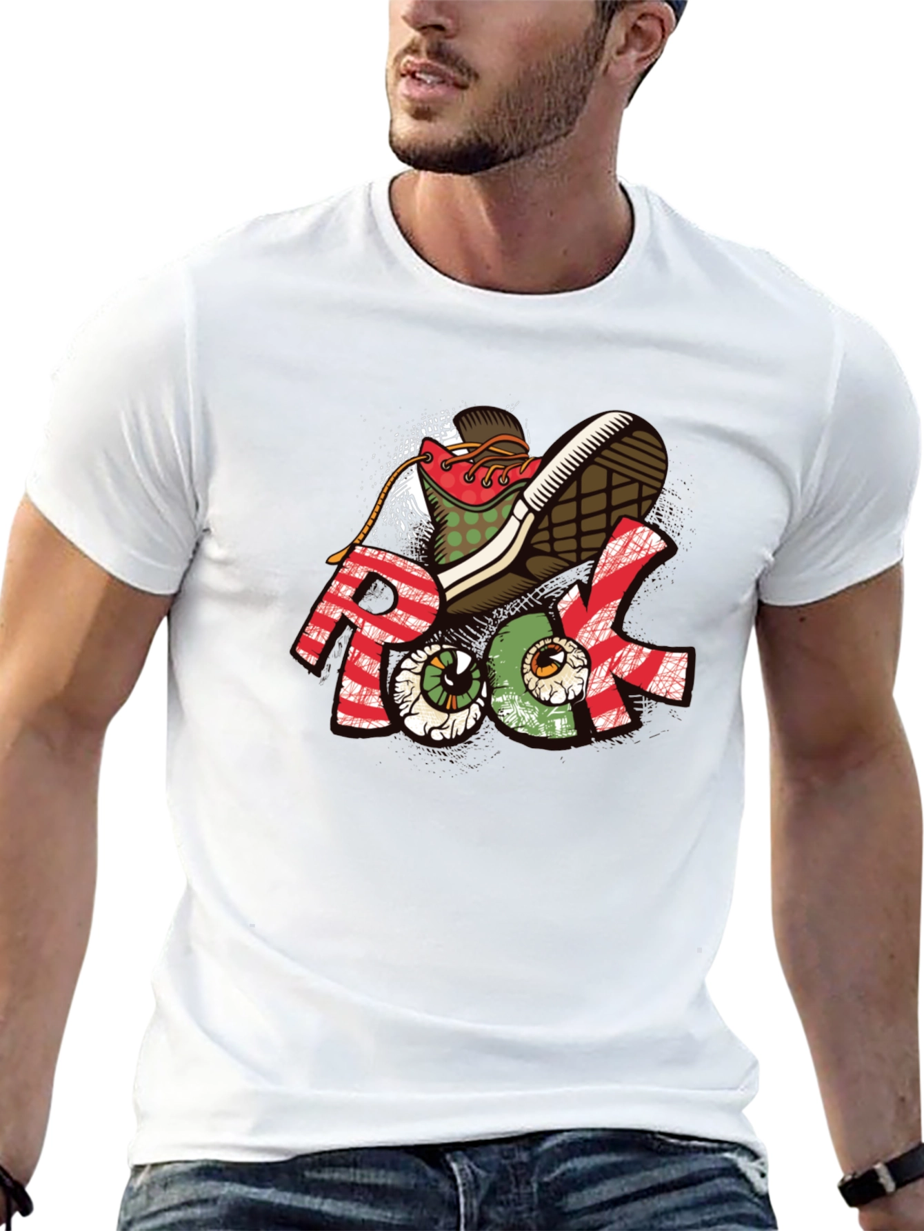 Rock Shoe Graphic T-Shirt