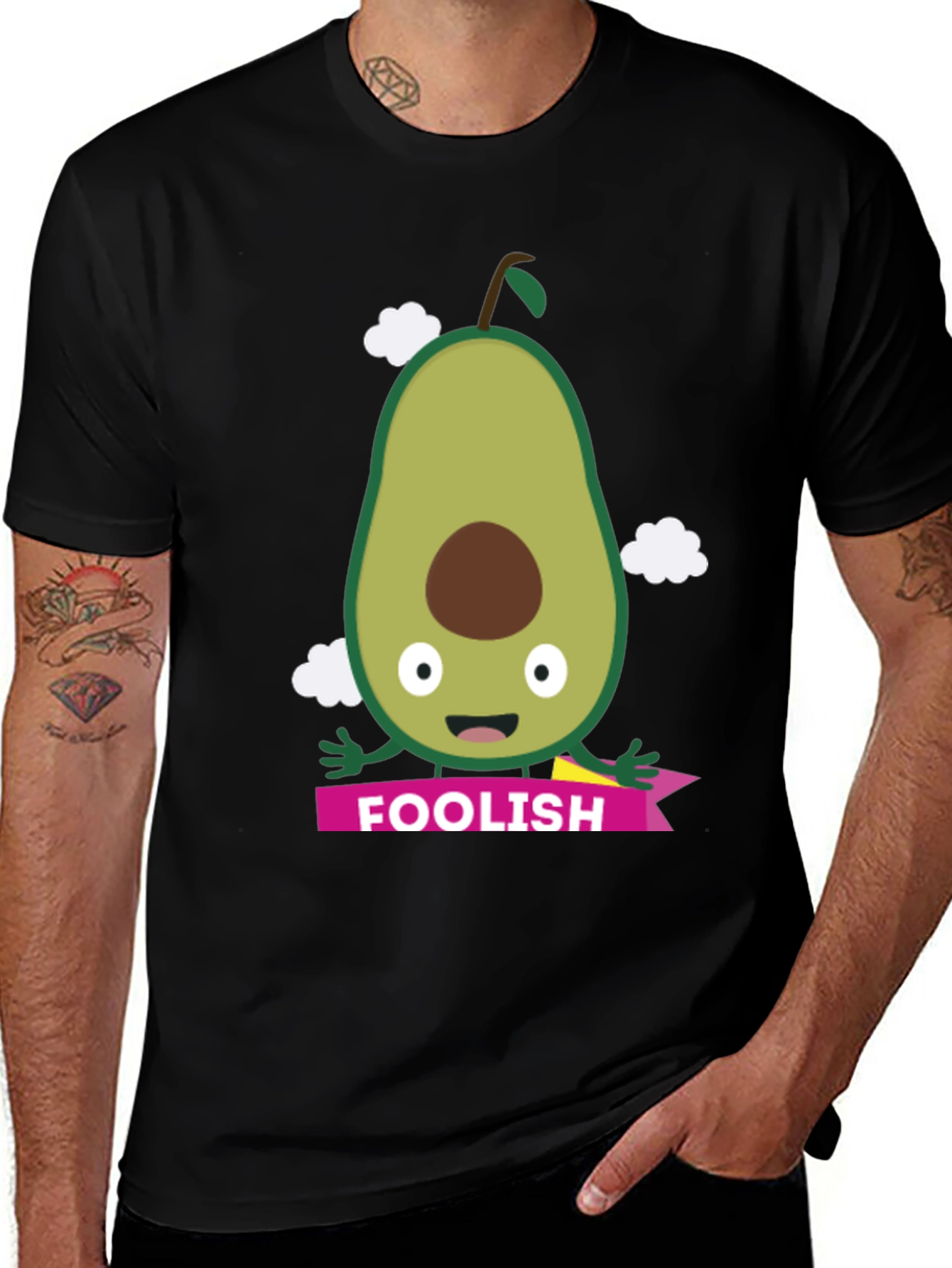 Foolish Avocado Graphic T-Shirt