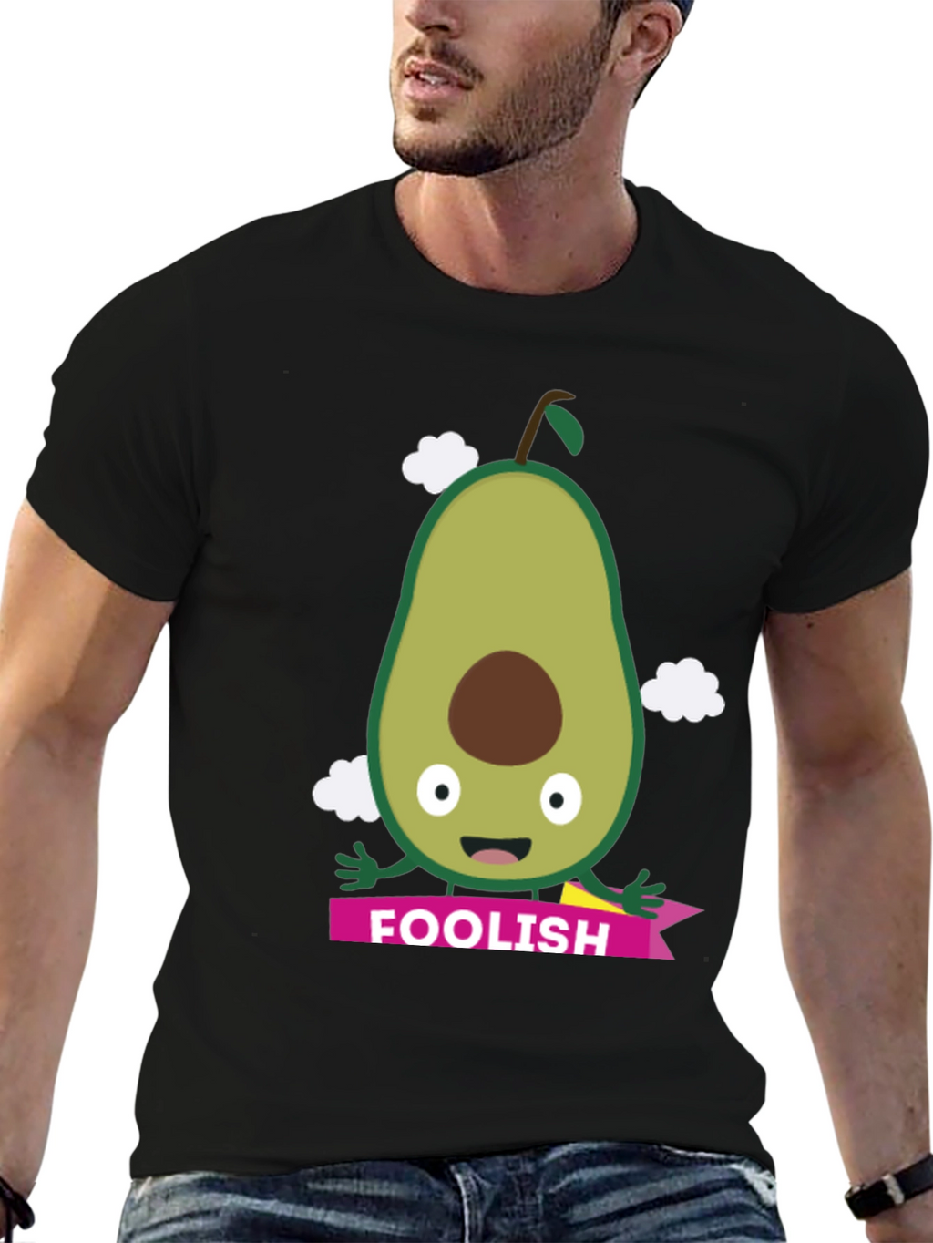 Foolish Avocado Graphic T-Shirt