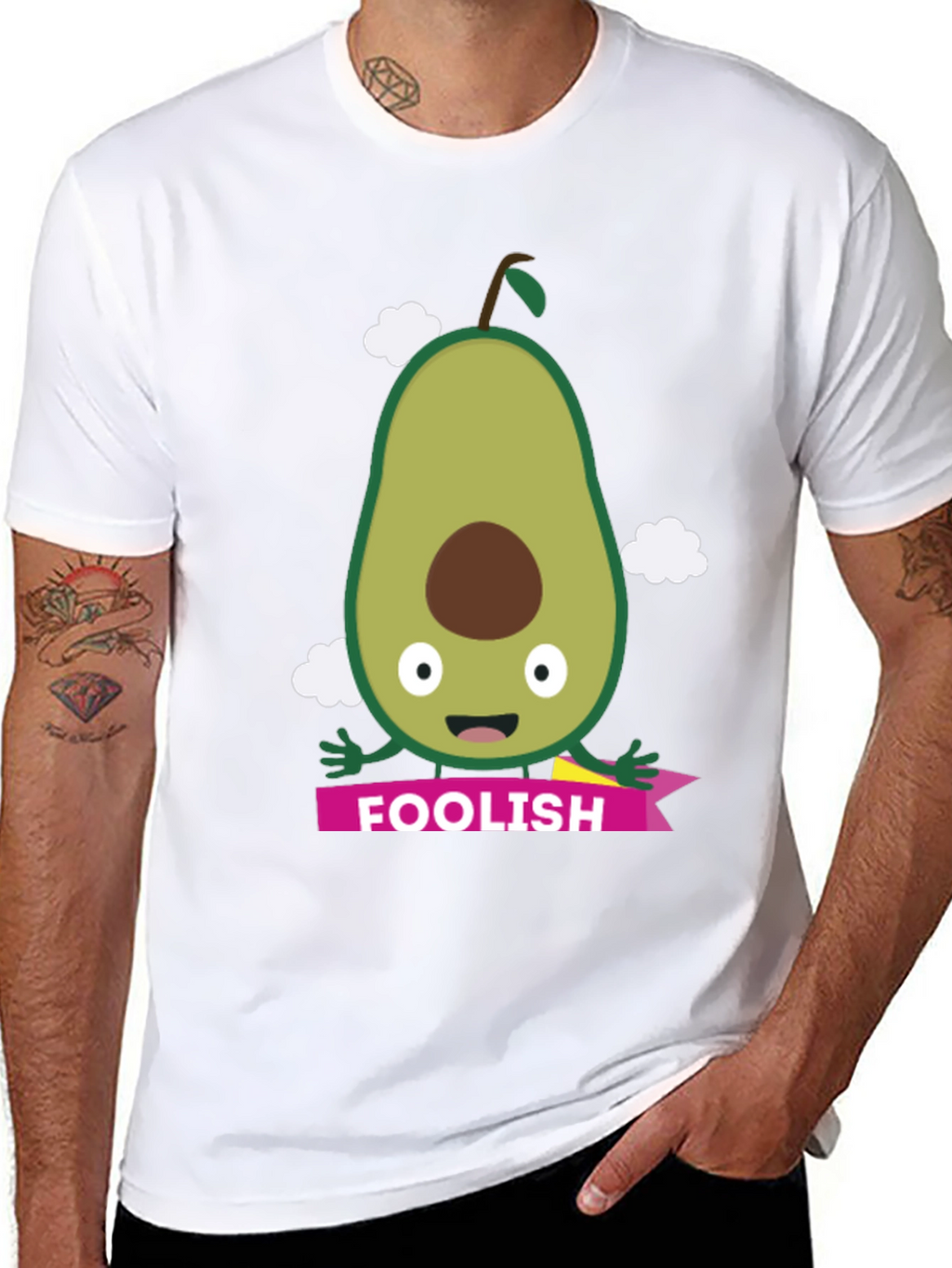 Foolish Avocado Graphic T-Shirt