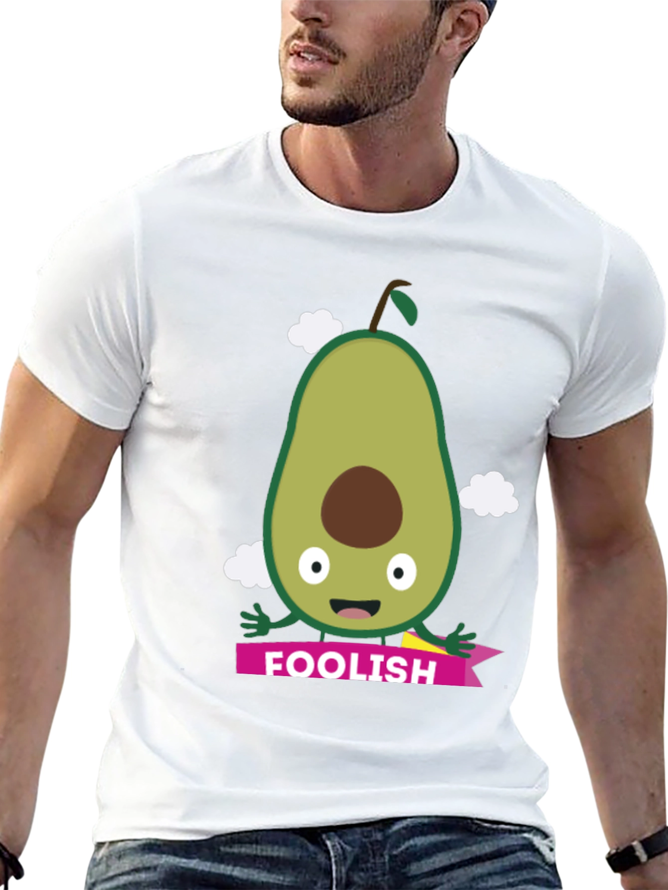 Foolish Avocado Graphic T-Shirt