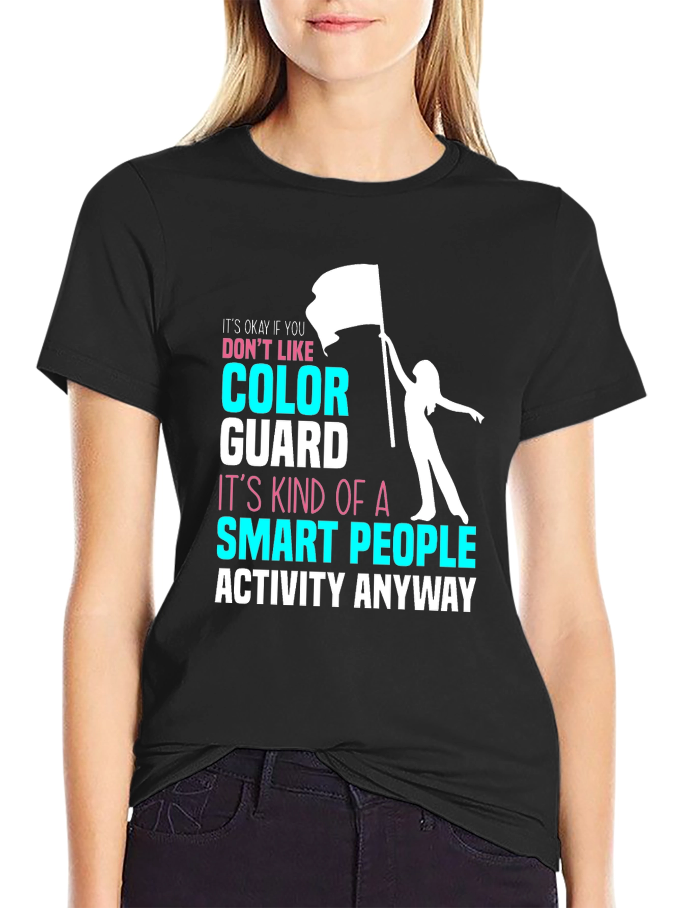 Color Guard Smart People T-Shirt
